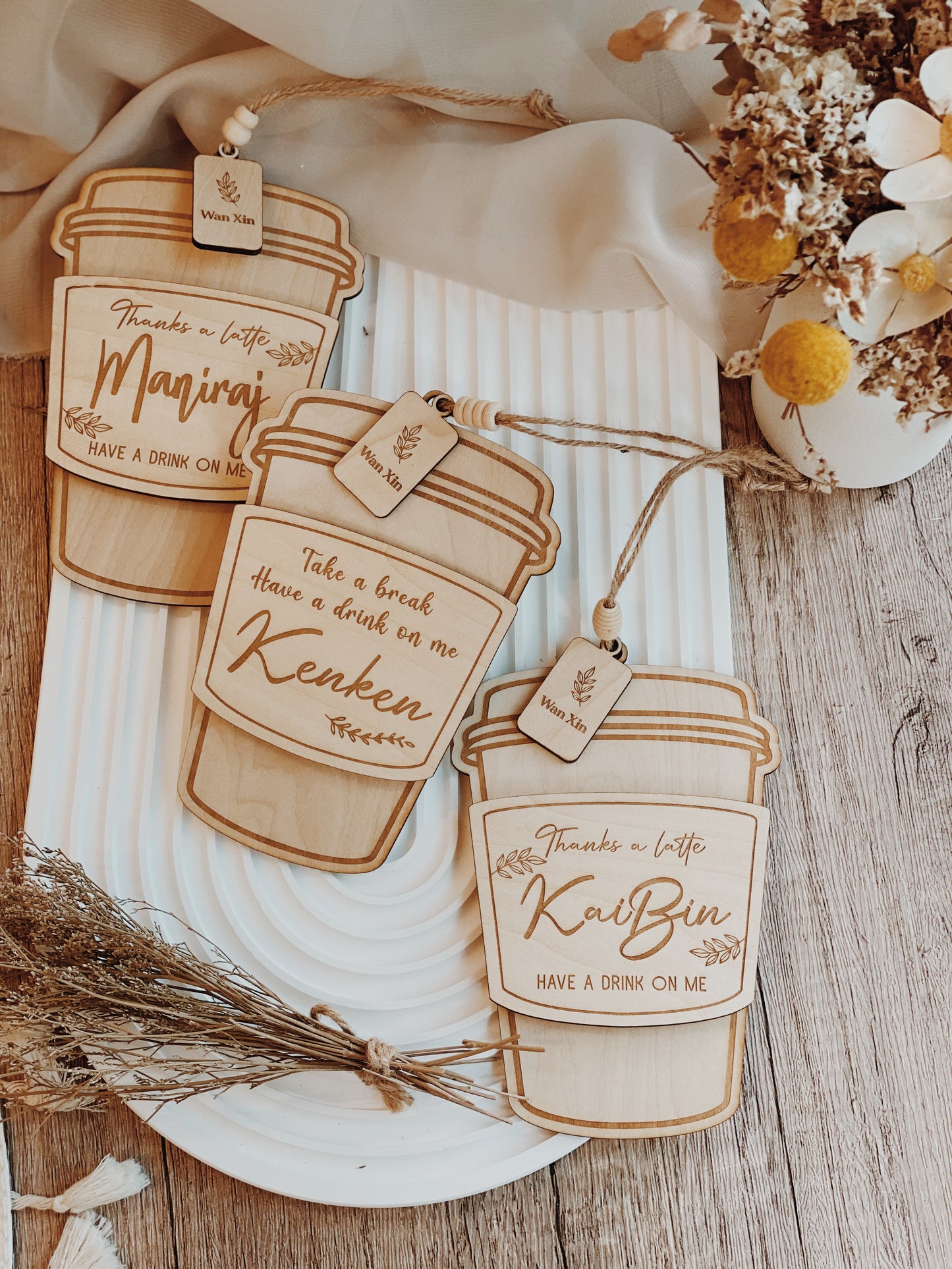 Coffee Treat Card Holder