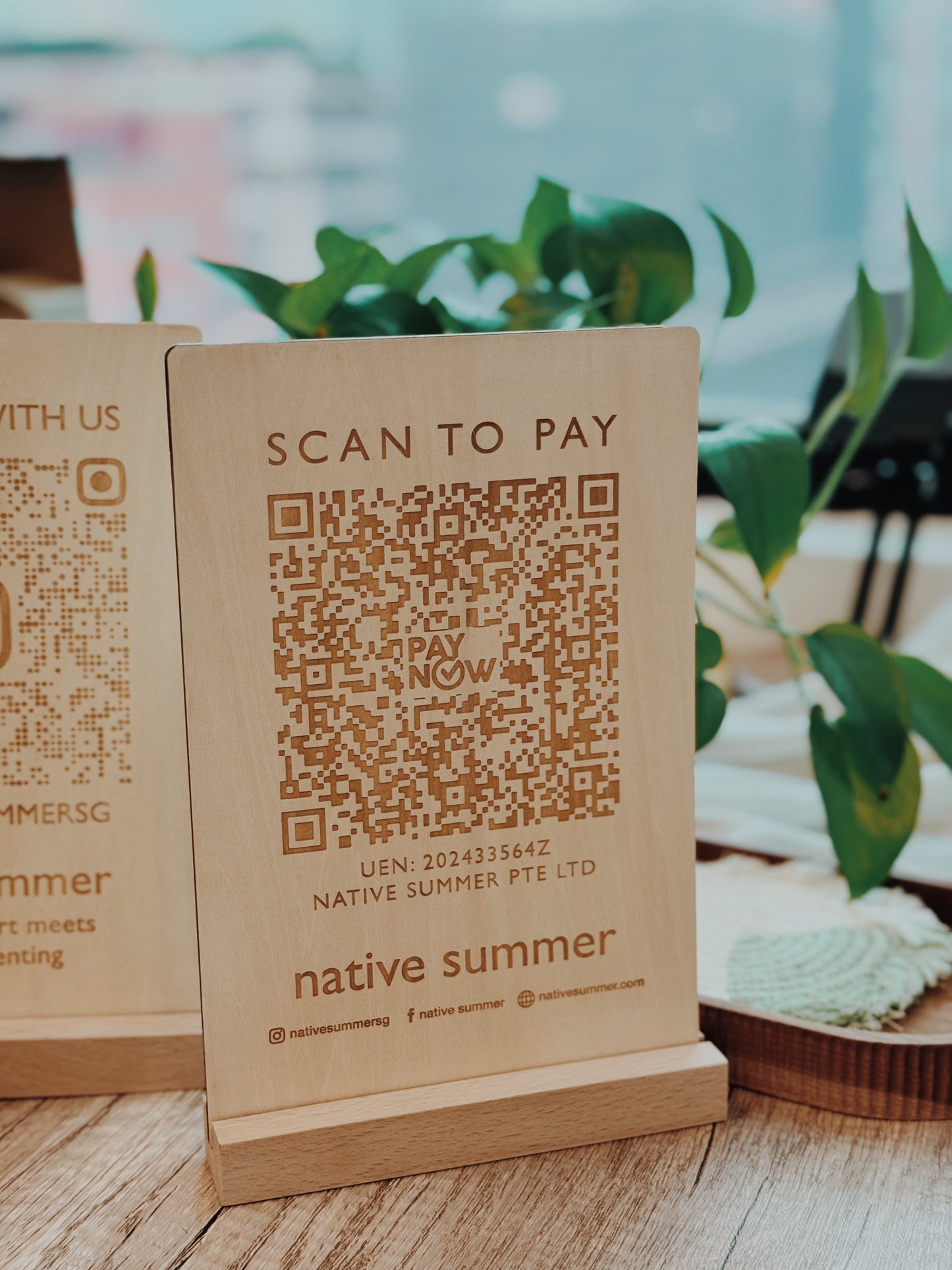 Payment QR Board (Rectangular)
