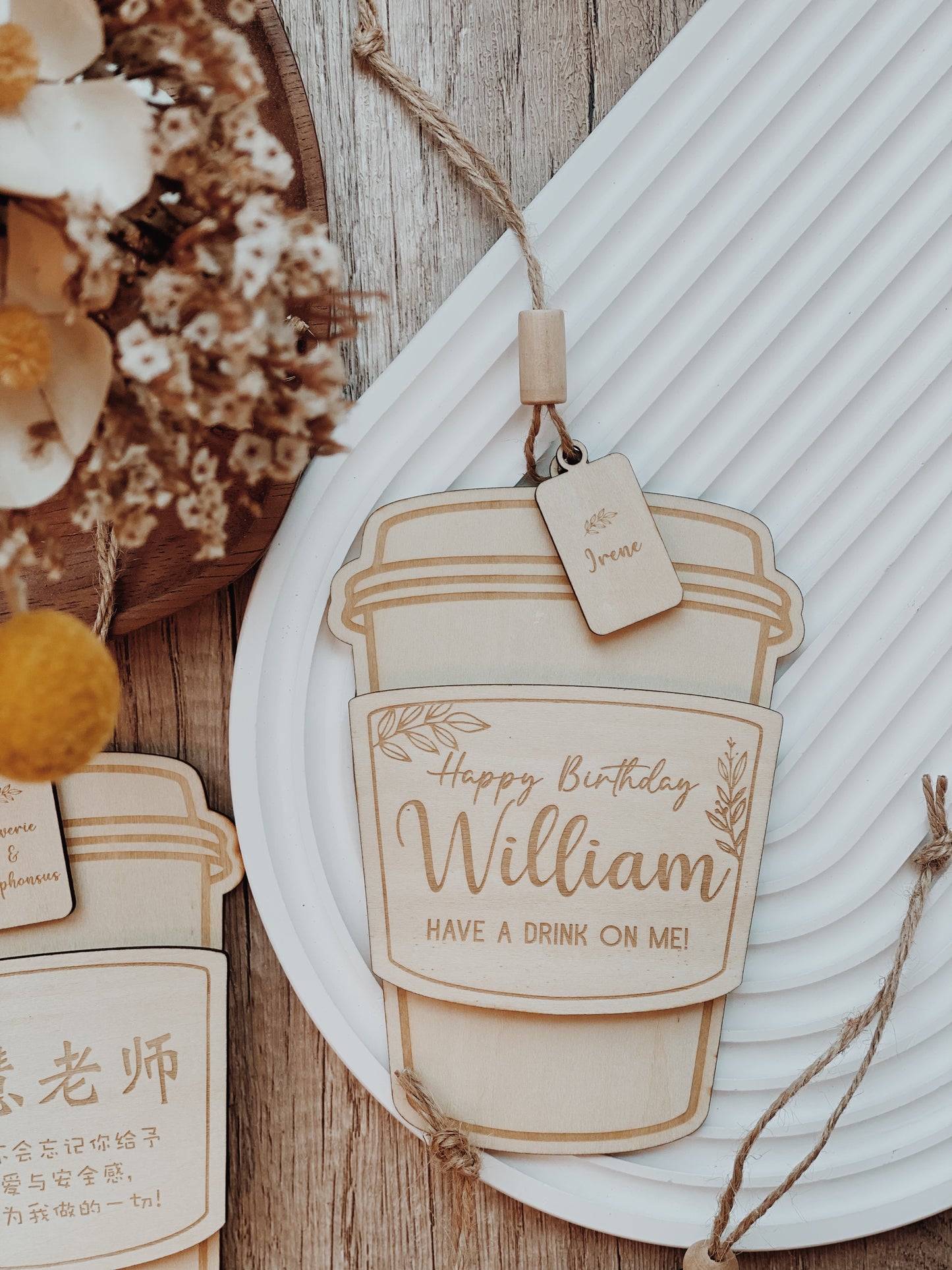 Coffee Treat Card Holder