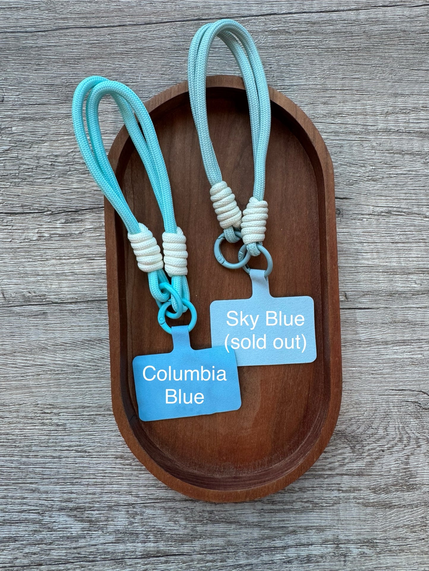 KIN | Phone Wristlet Wood Charm