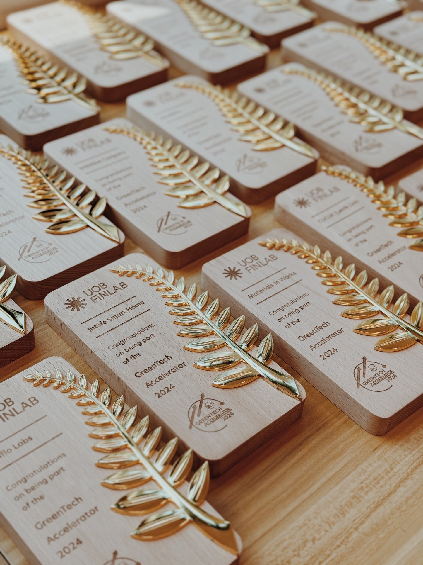 HOMAGE | Wooden Award Plaques