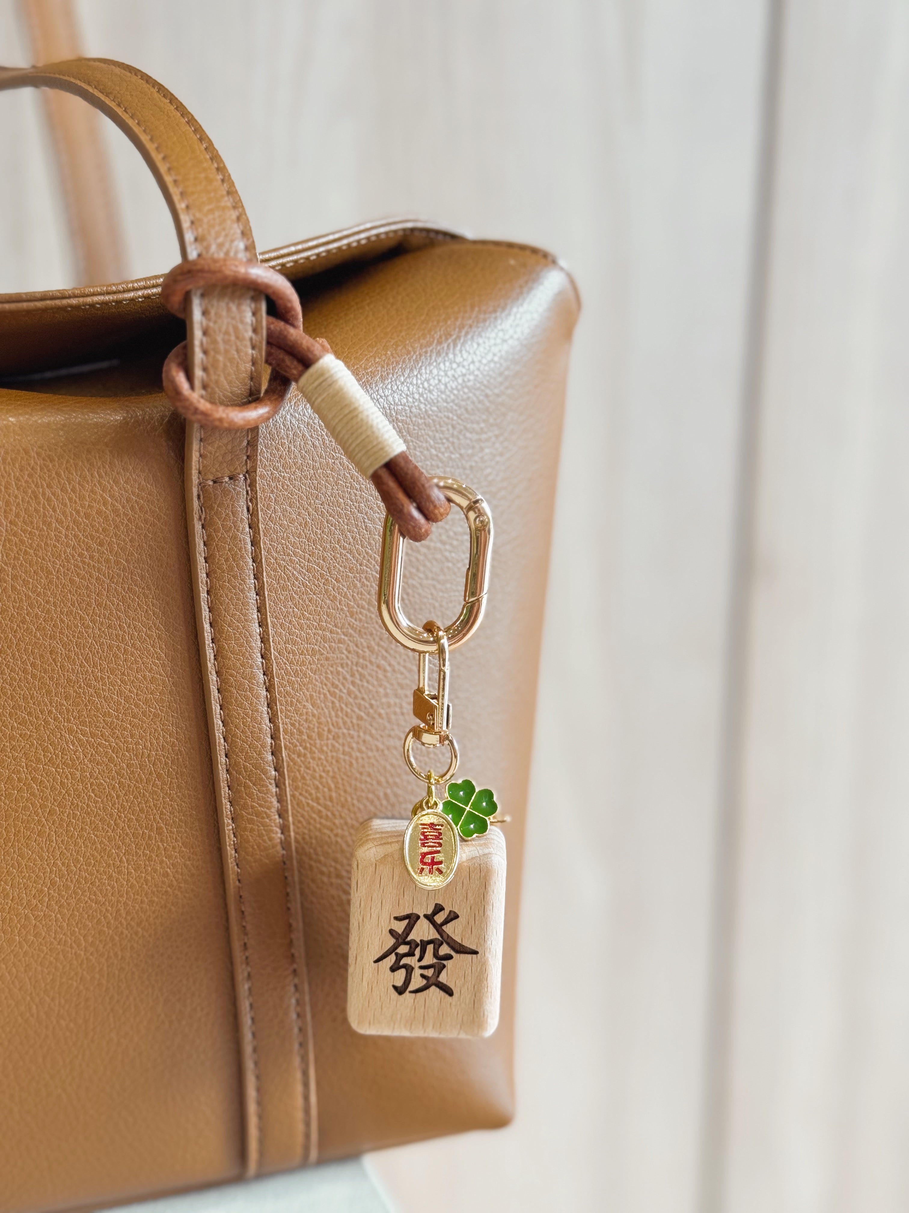 HUAT | 發 Mahjong Tile Bag Charm – Tabletopics