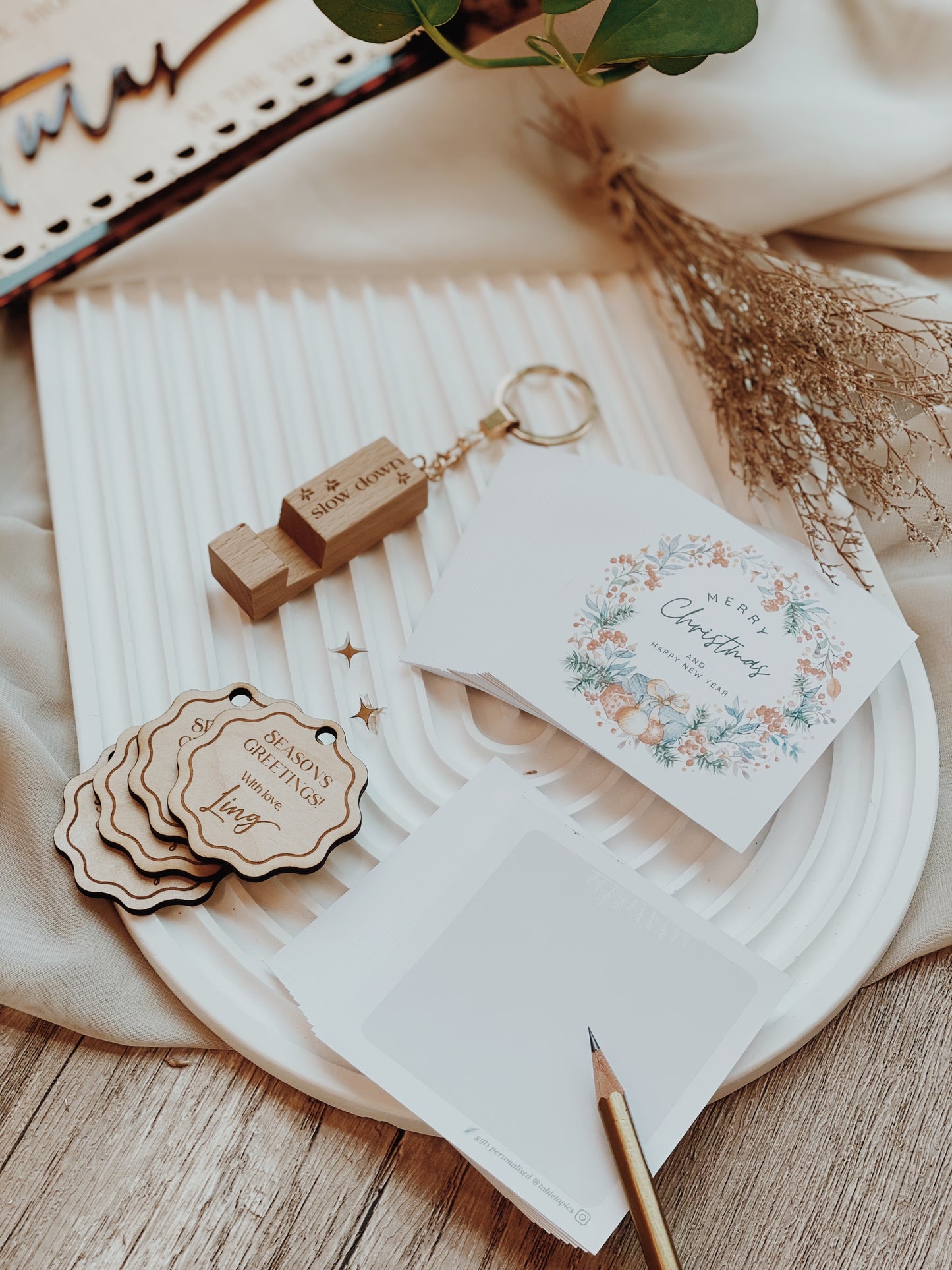 Christmas Message Card (Complimentary)