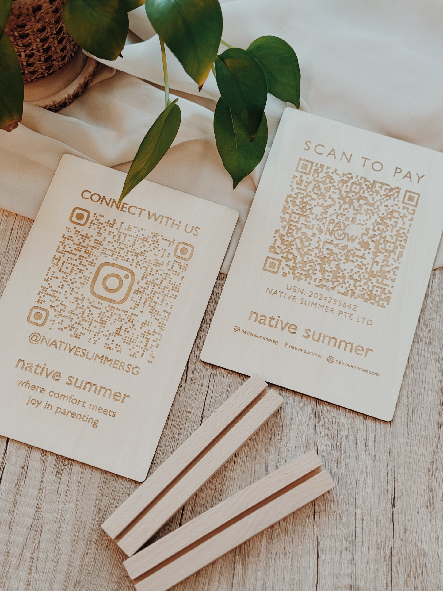 Payment QR Board (Rectangular)