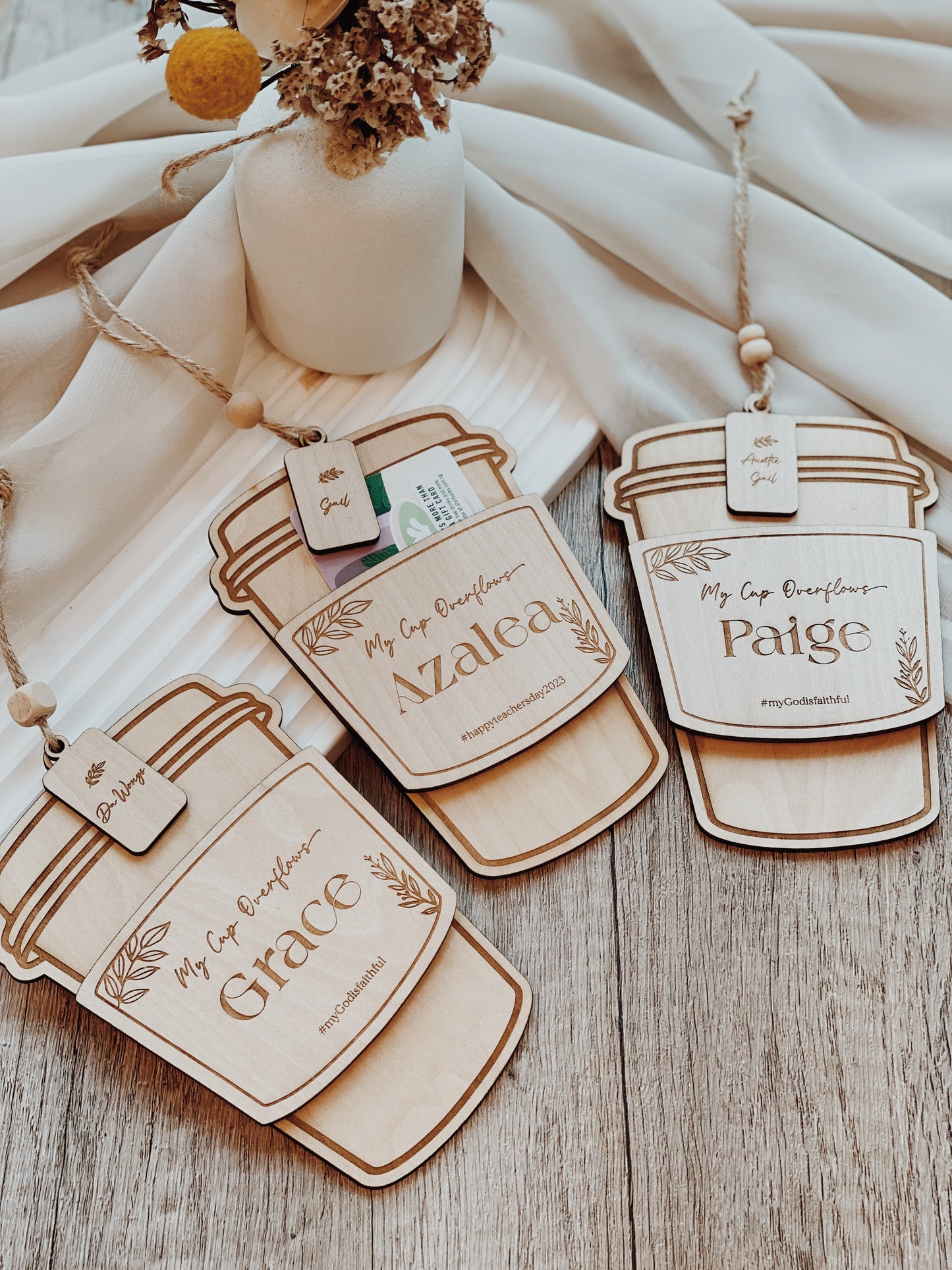 Coffee Treat Card Holder