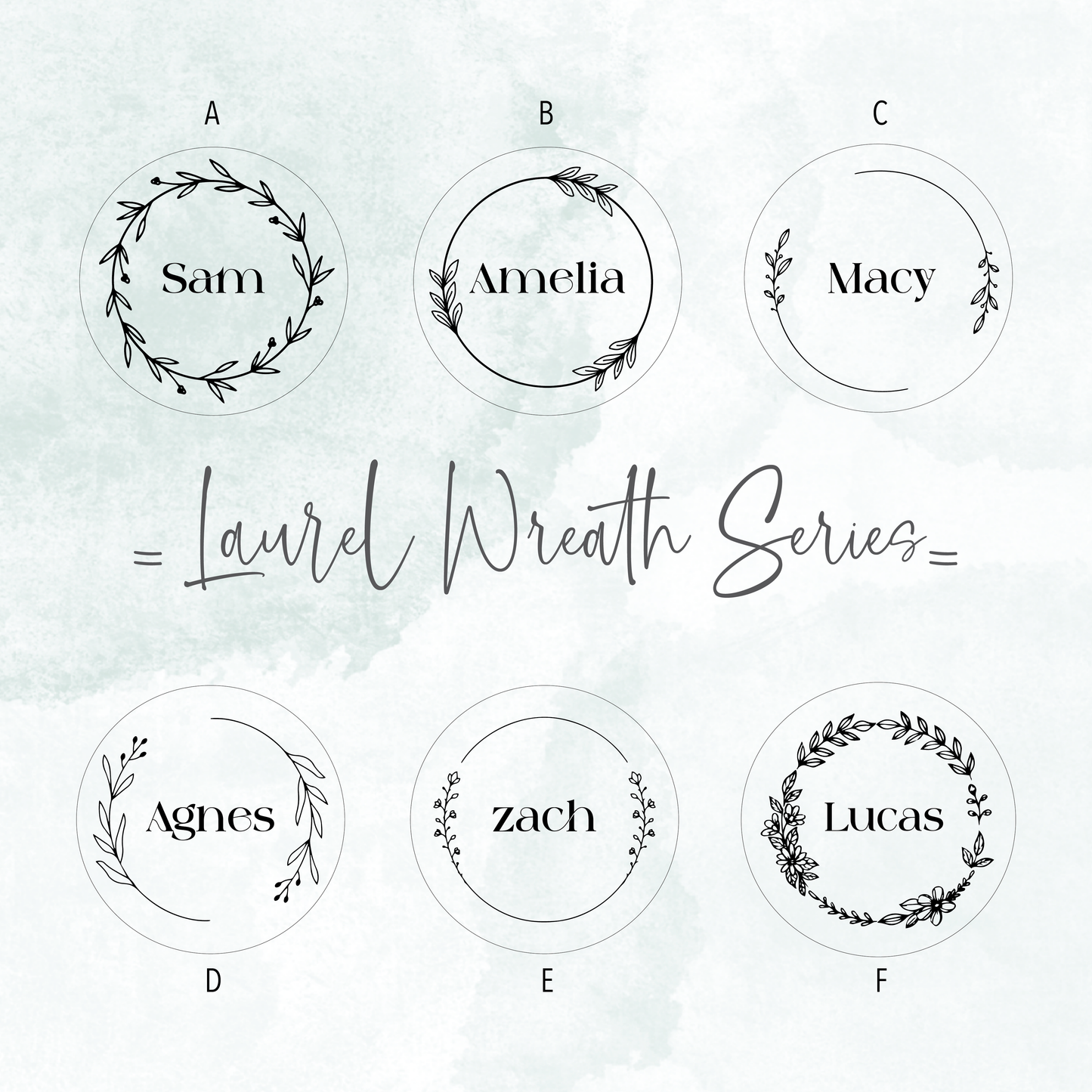 Coasters - Laurel Wreath