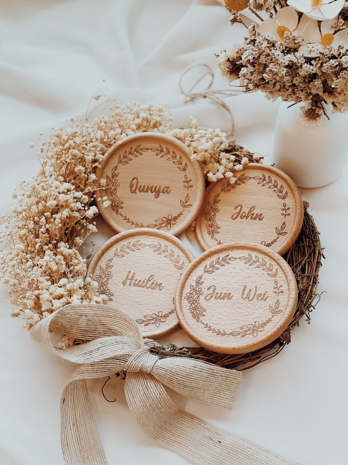 Coasters - Laurel Wreath