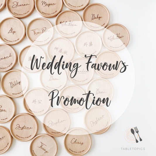 This March: Wedding Favours Promotion