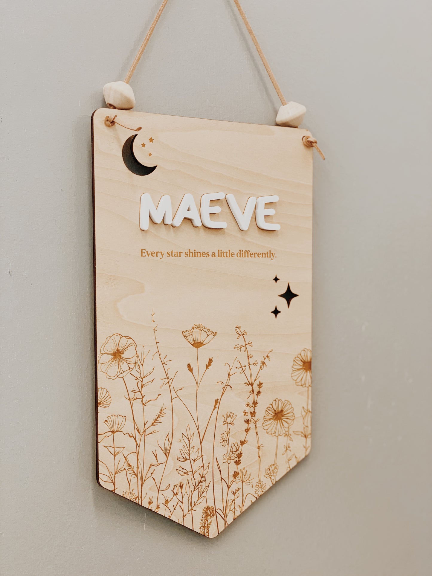 Child's Name Door Sign