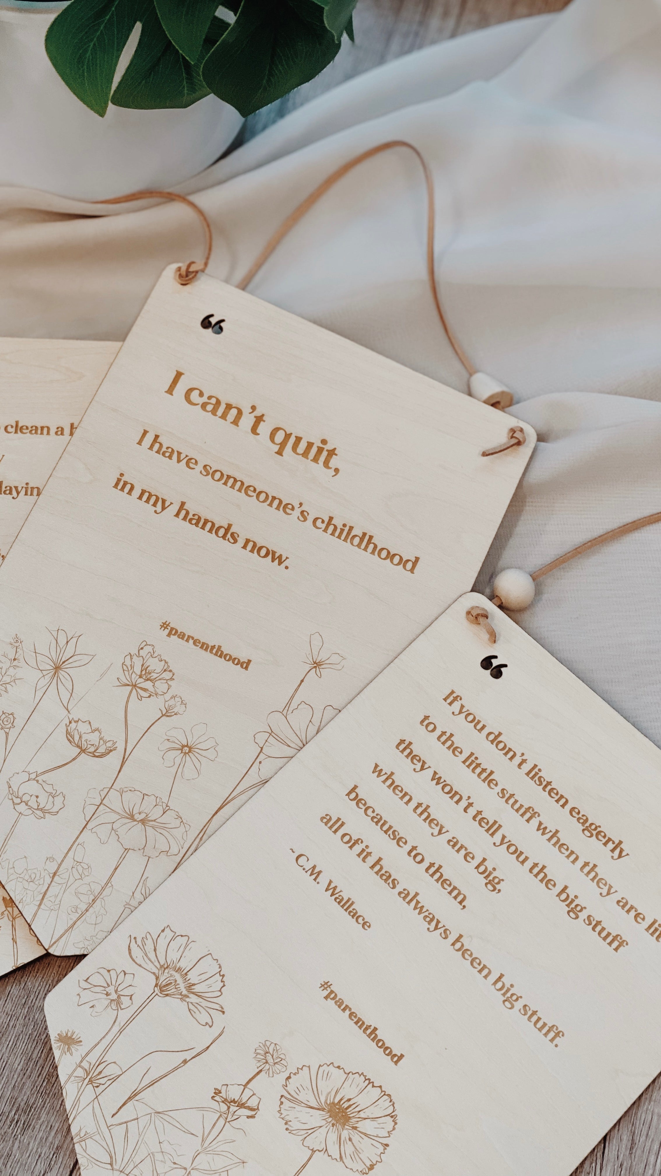 PARENTHOOD | Gentle Reminder Plaque