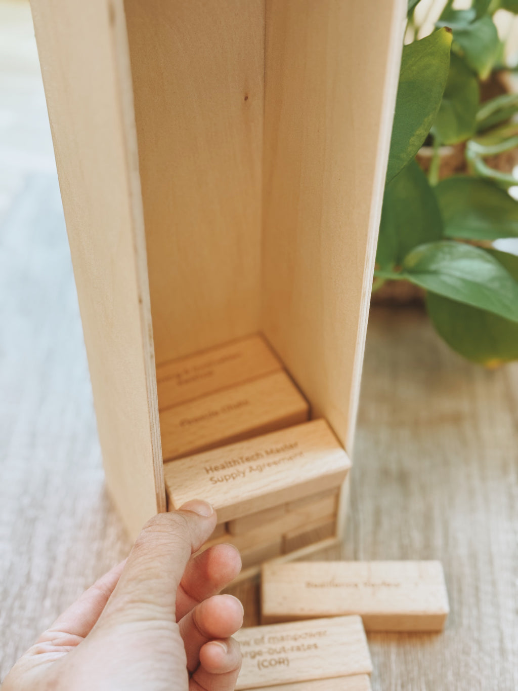 STACKED | Wooden Jenga Set [PO]