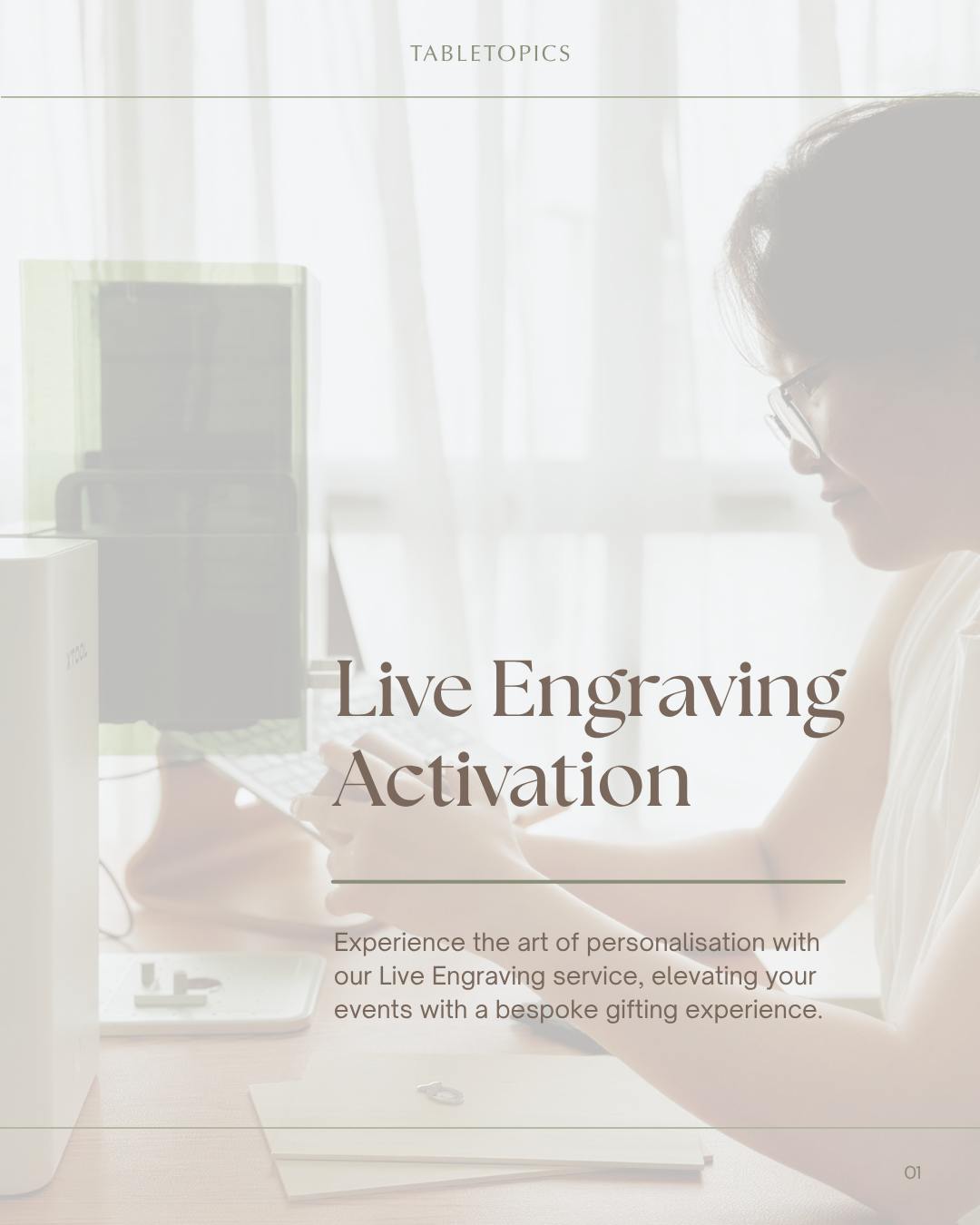 Live On-Site Engraving for Events & Brand Activations