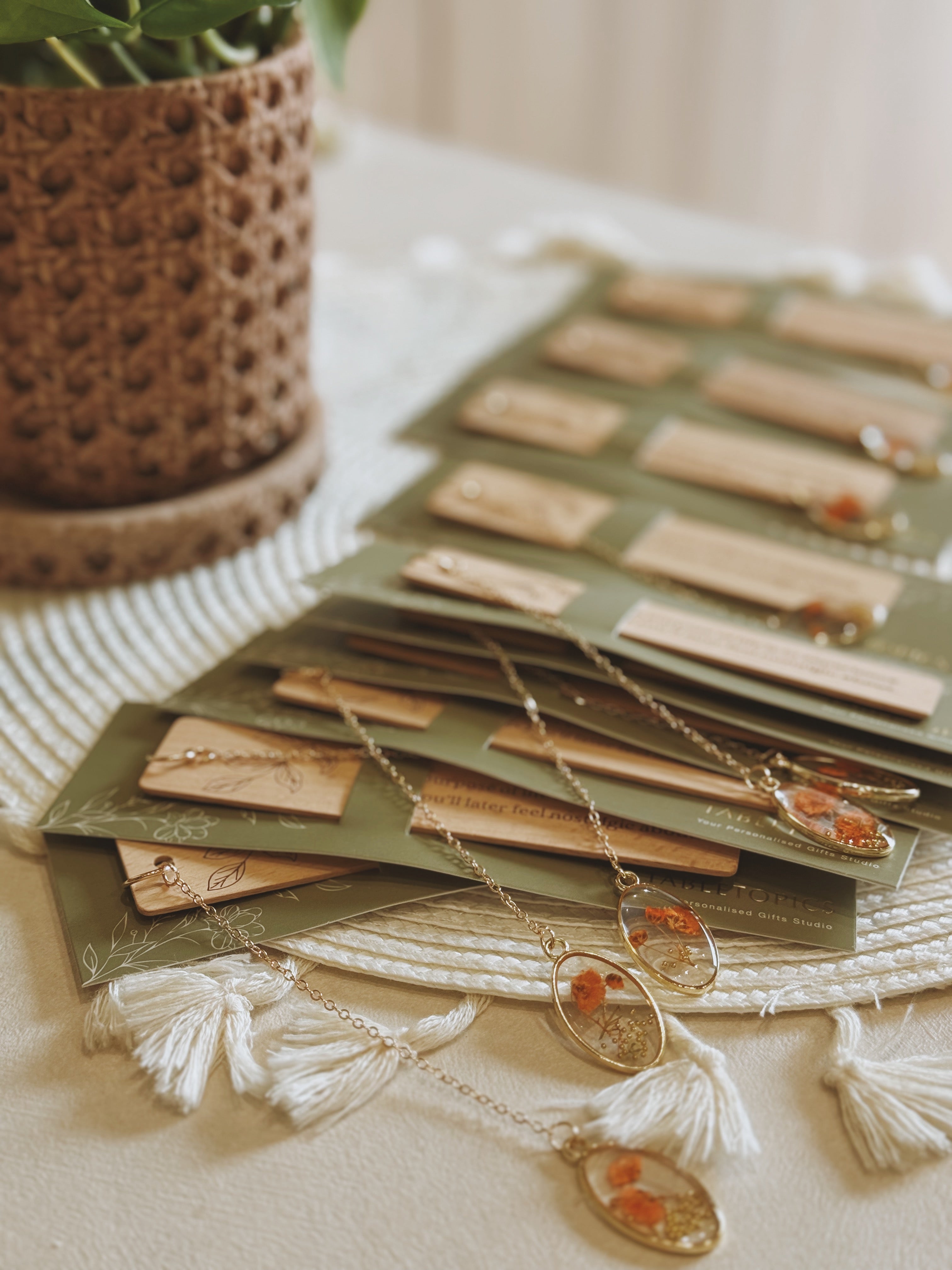 PLACE | Wedding Favour Place Card Bookmark