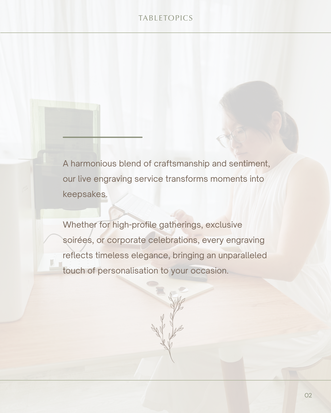 Live On-Site Engraving for Events & Brand Activations