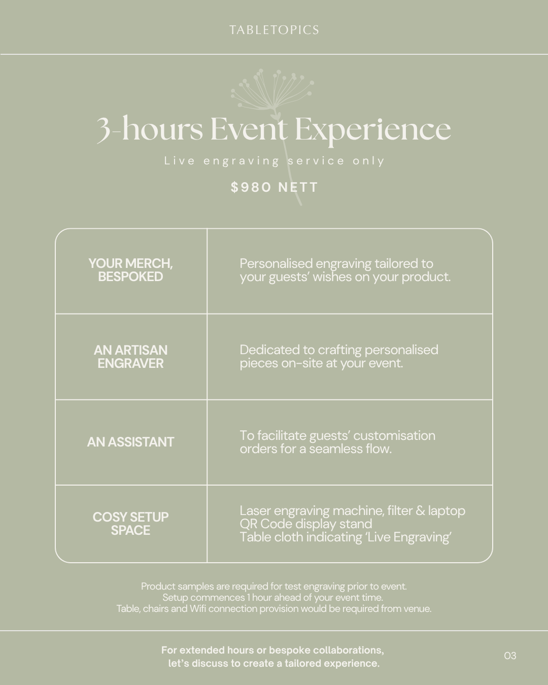 Live On-Site Engraving for Events & Brand Activations