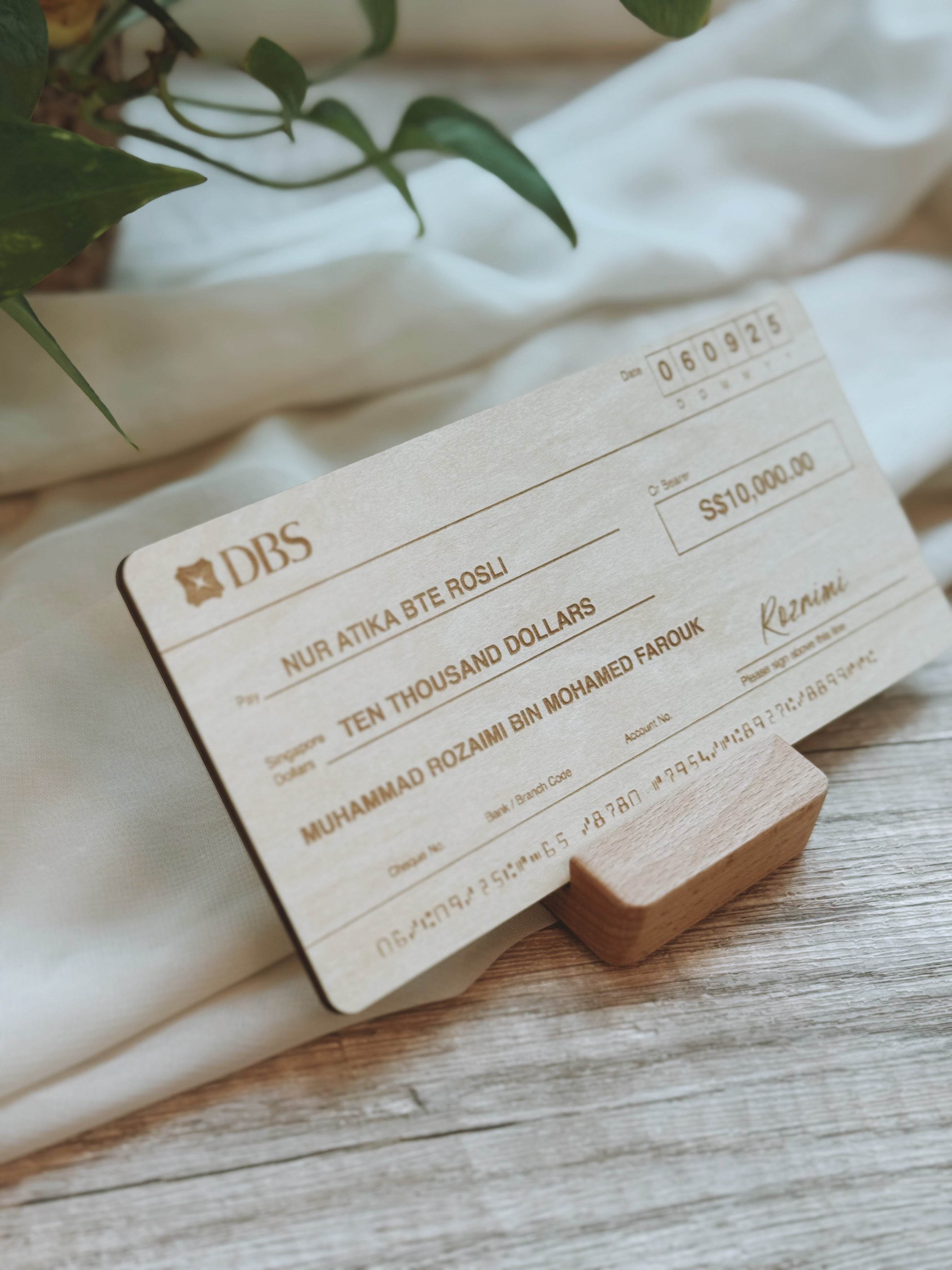 IKRAR | Cheque Hantaran
