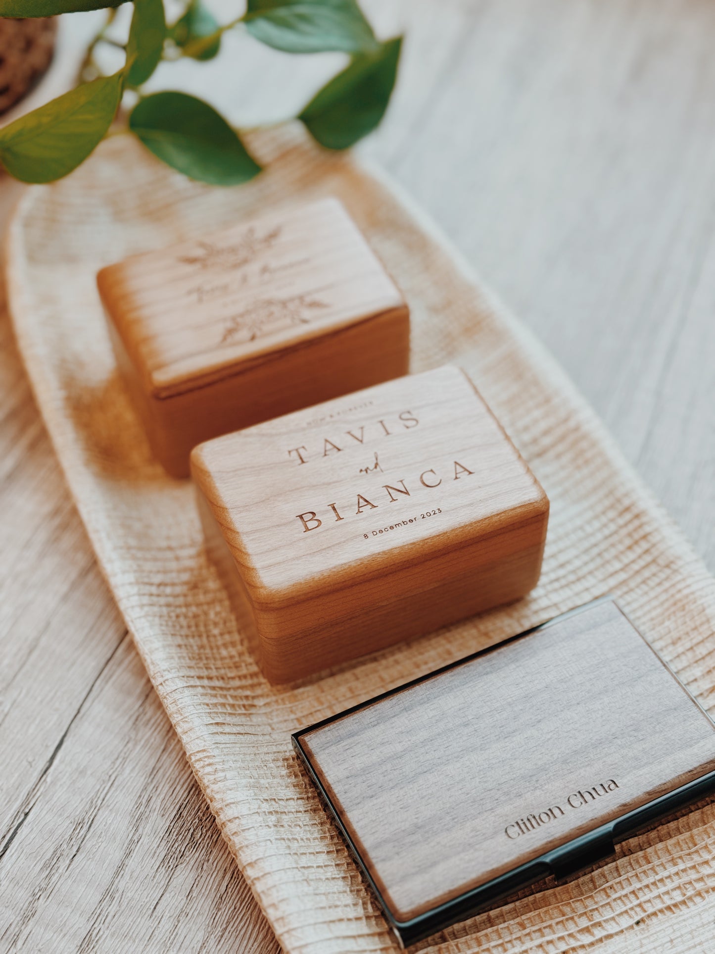 ETERNAL | Couple Rings Box