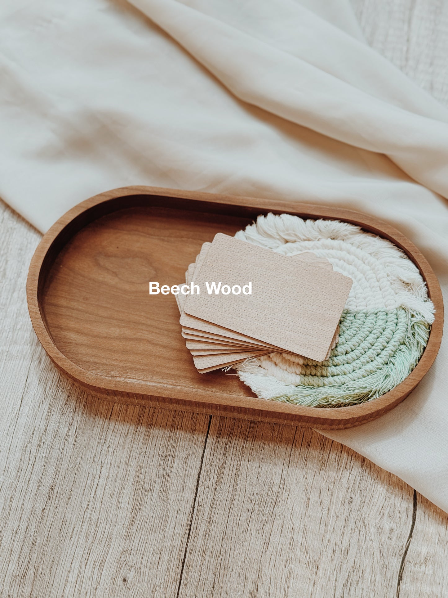 Wooden NFC Cards