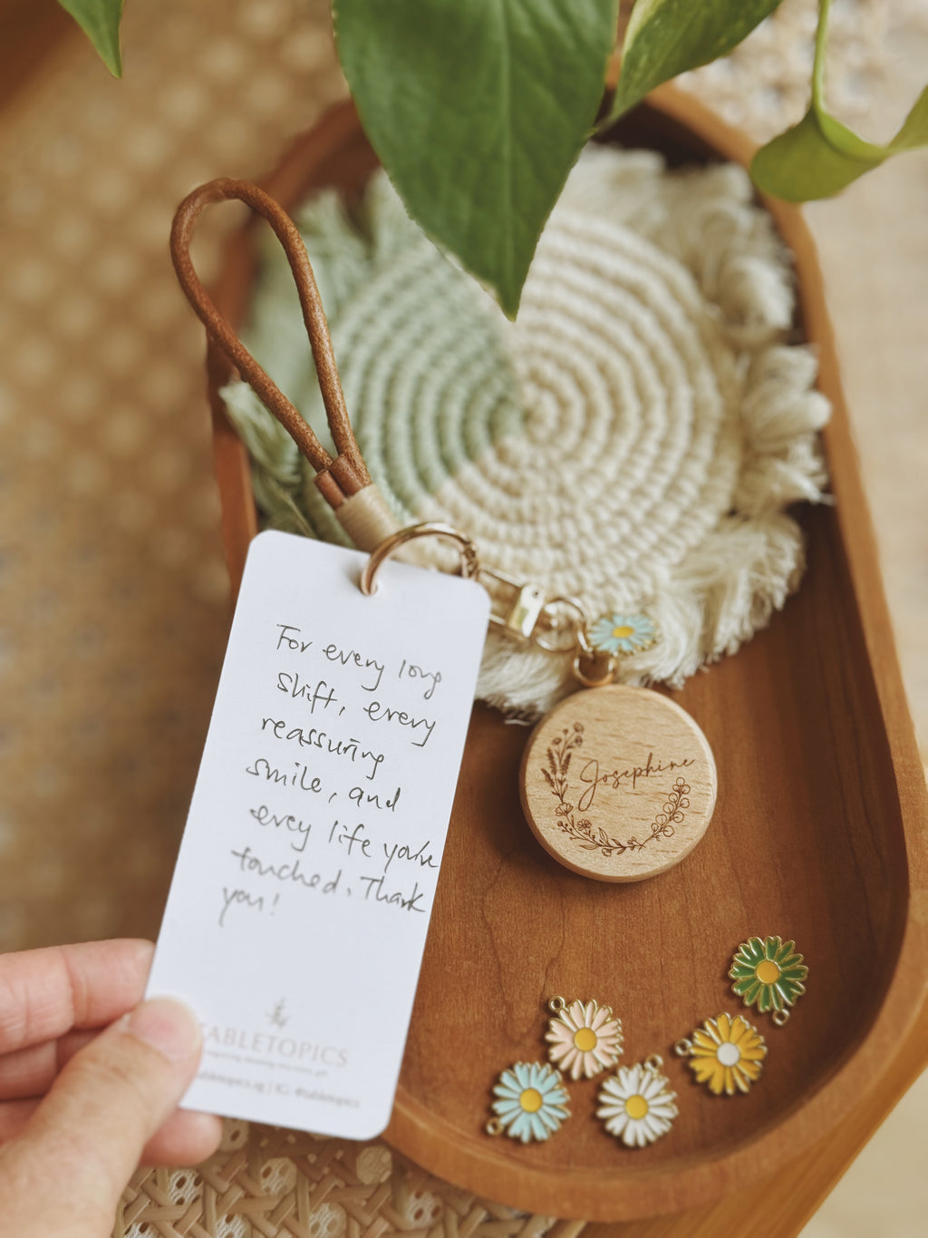 NAGOMI | Daisy Bag Charm