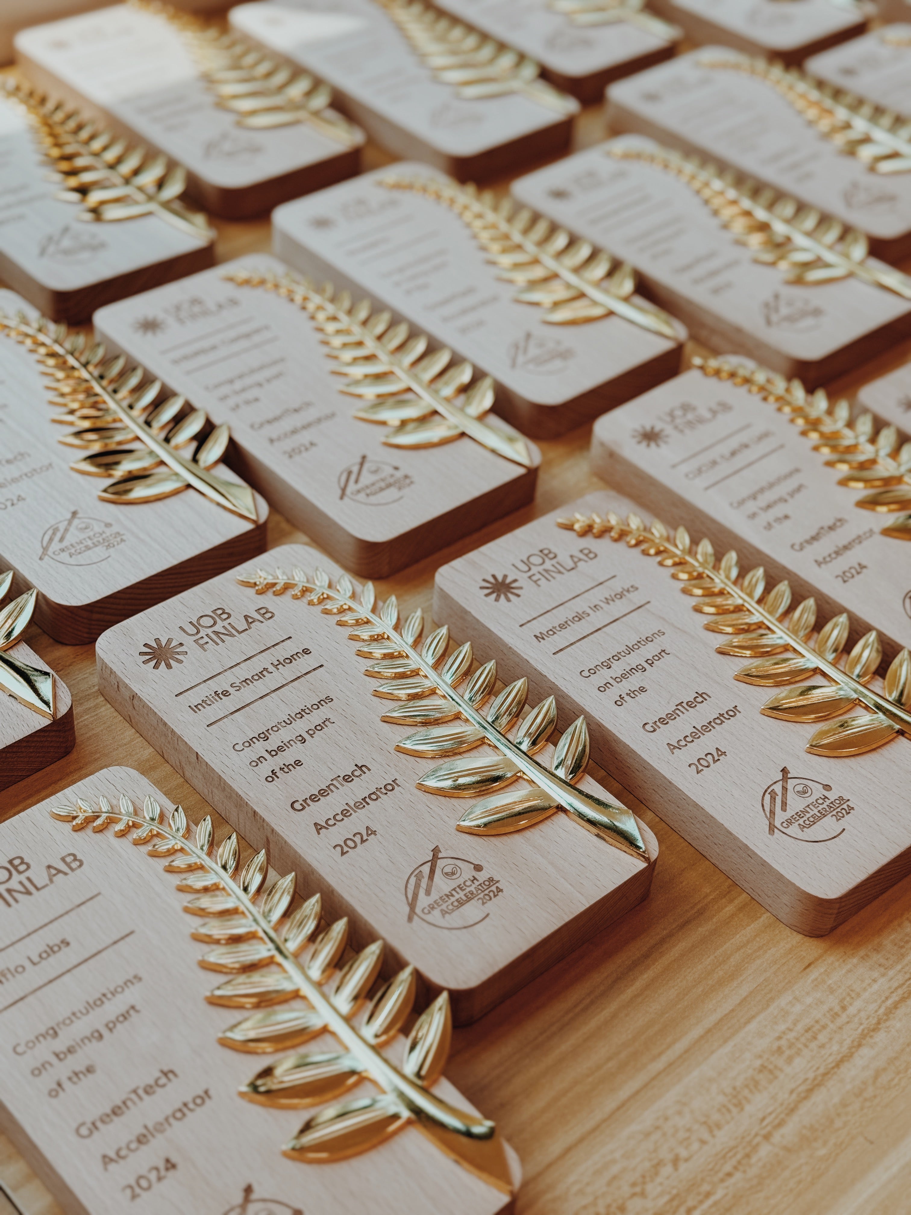 HOMAGE | Wooden Award Plaques
