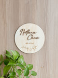 HELLO LITTLE ONE | Name Plaque