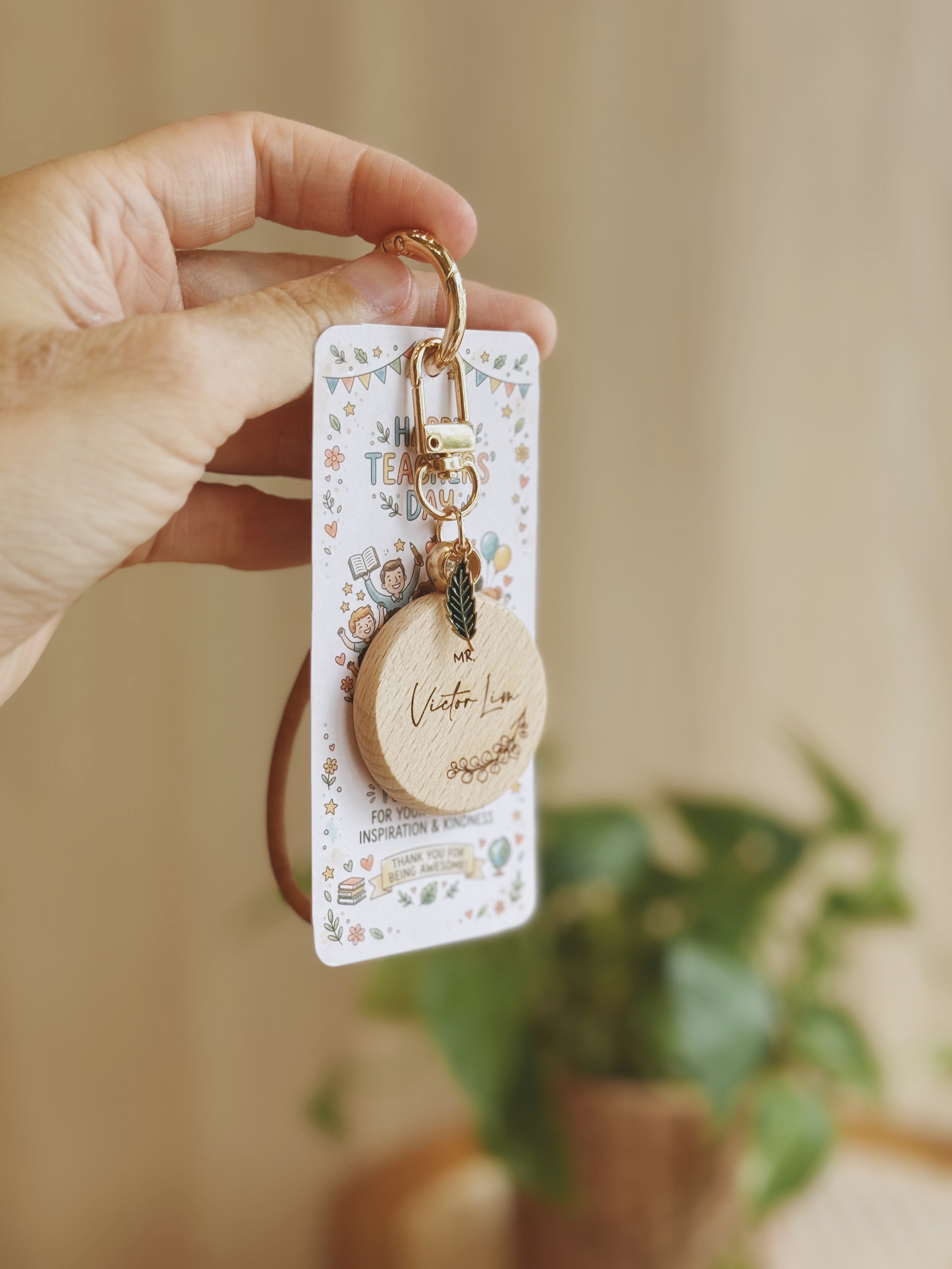 NAGOMI | Leaf Bag Charm