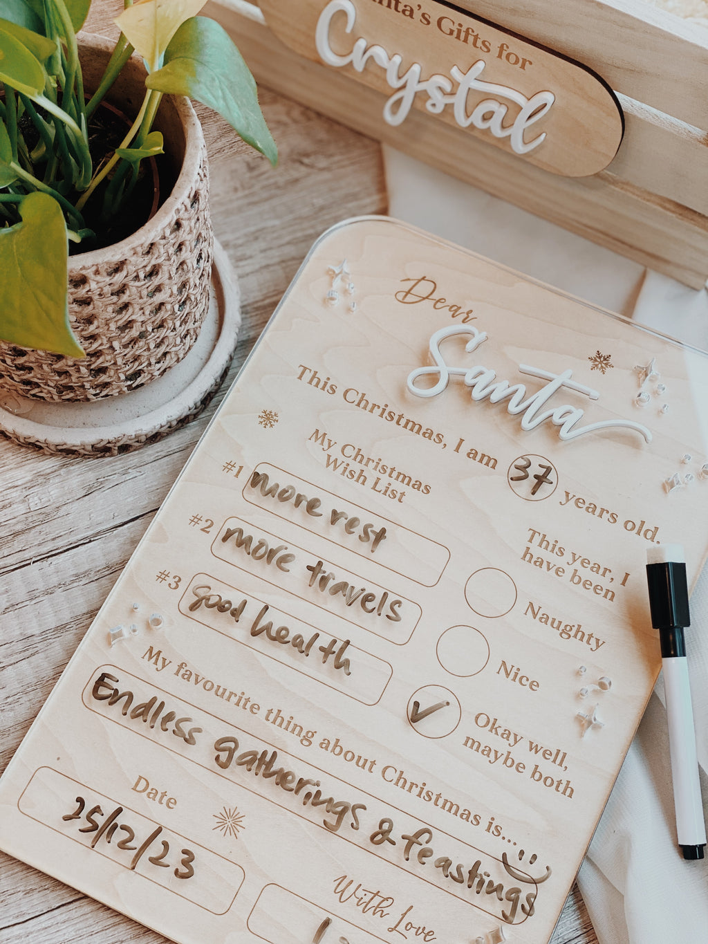 LETTER | To Dear Santa...