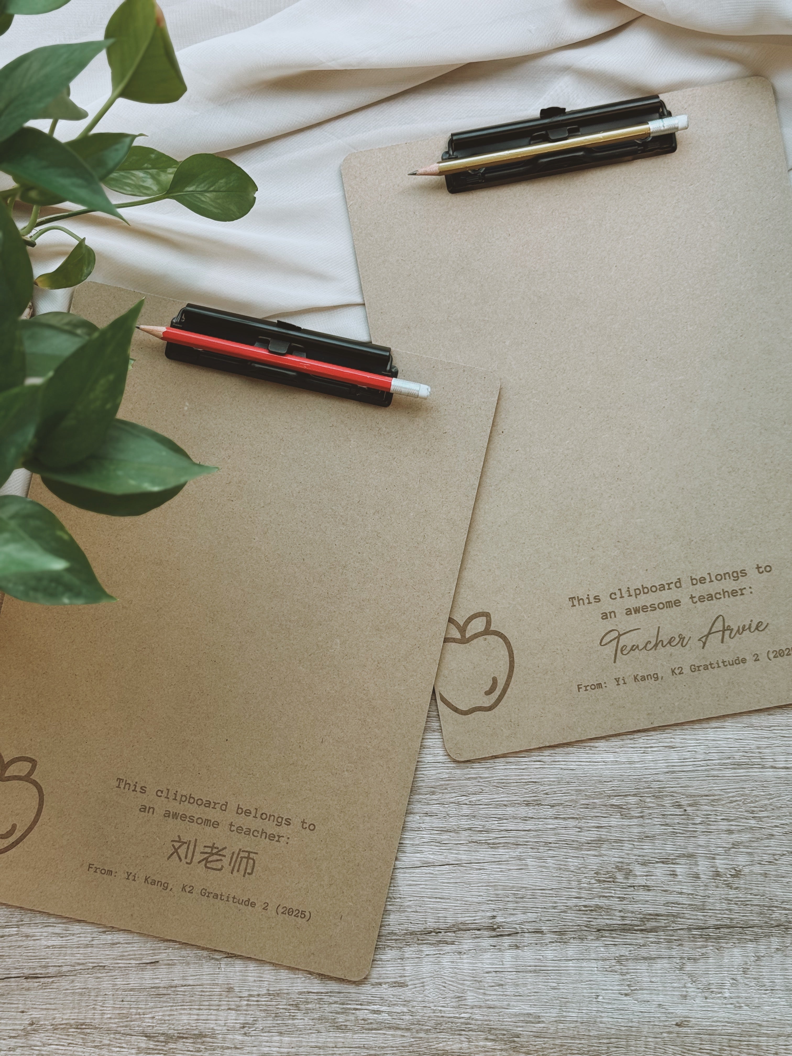 FABLE | Wooden Clipboard