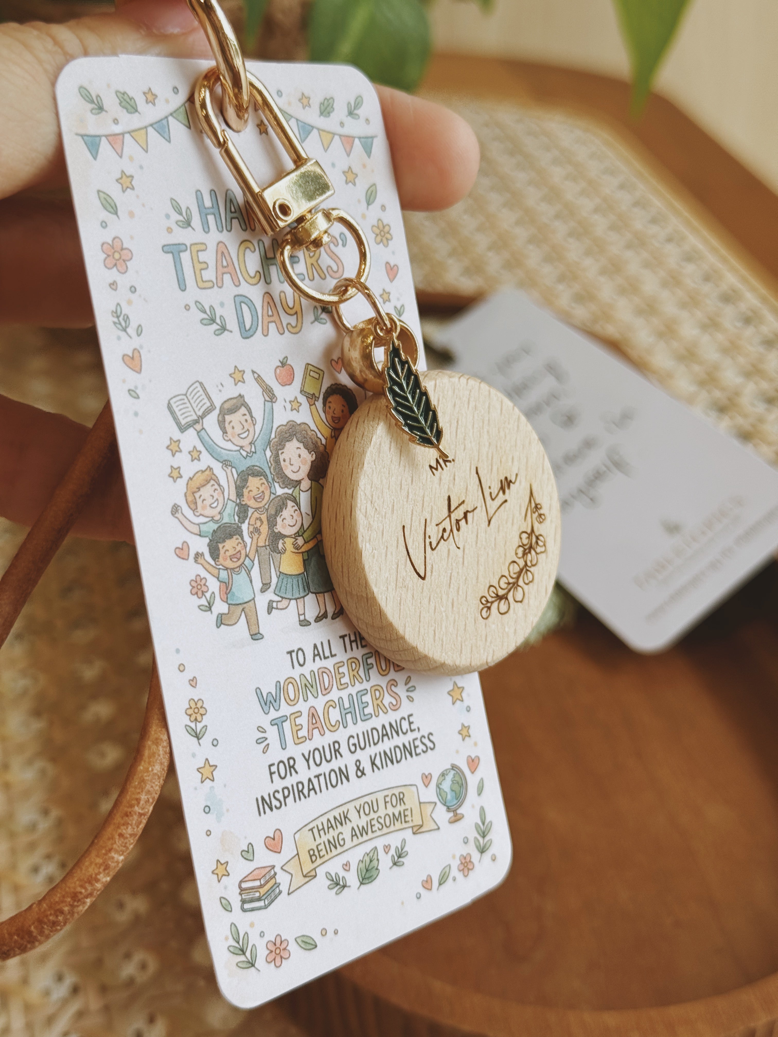 NAGOMI | Leaf Bag Charm