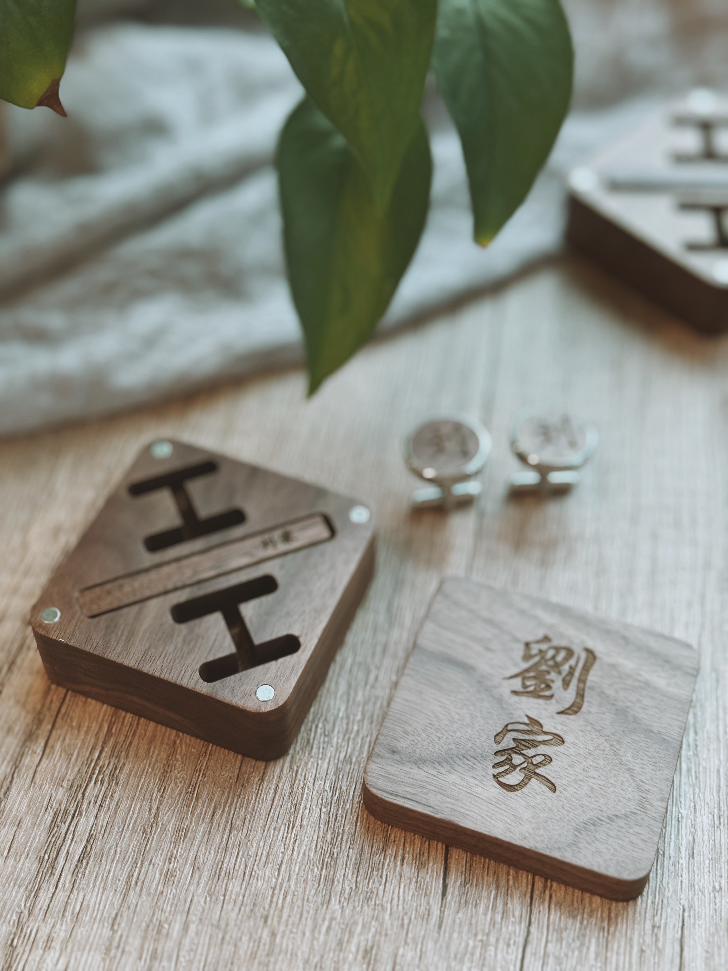 GENTLEMAN'S MARK | Cuff Link & Tie Clip Set