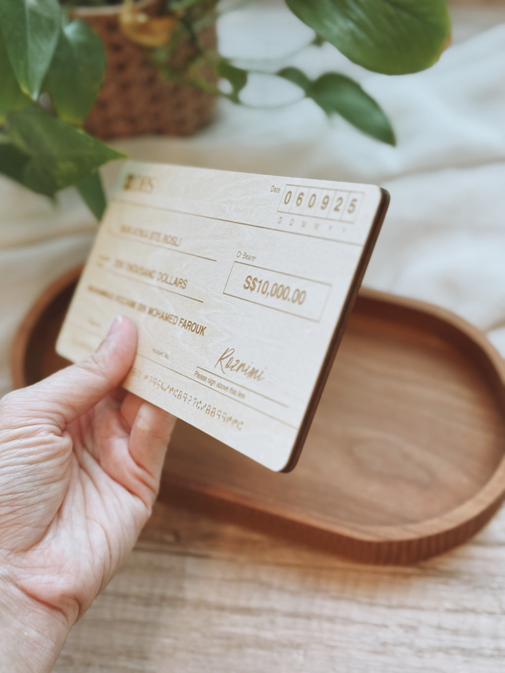 IKRAR | Cheque Hantaran