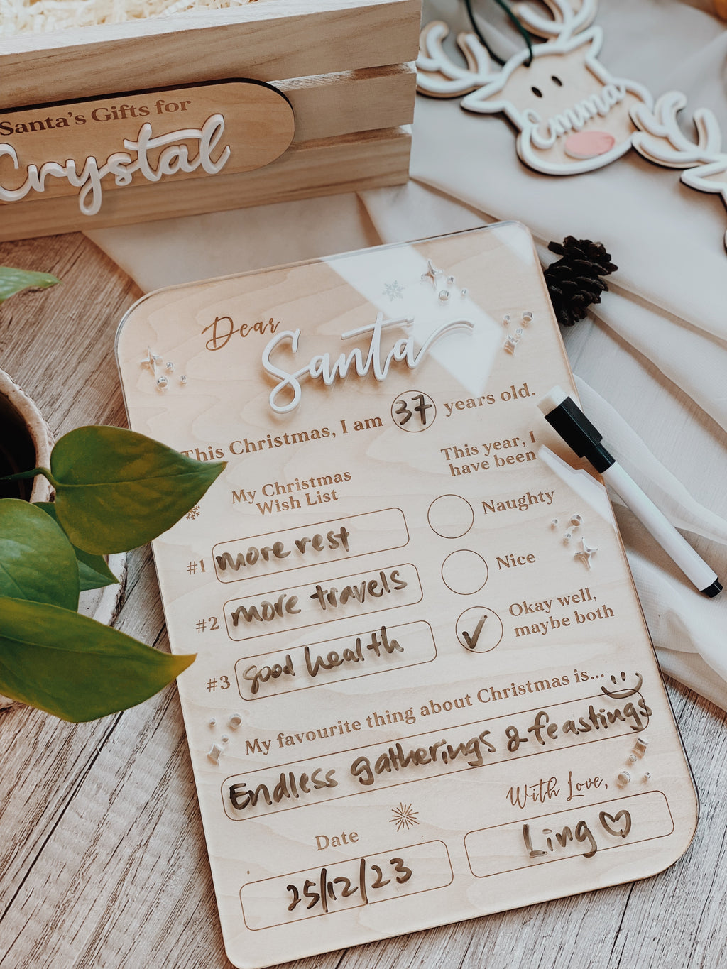 LETTER | To Dear Santa...
