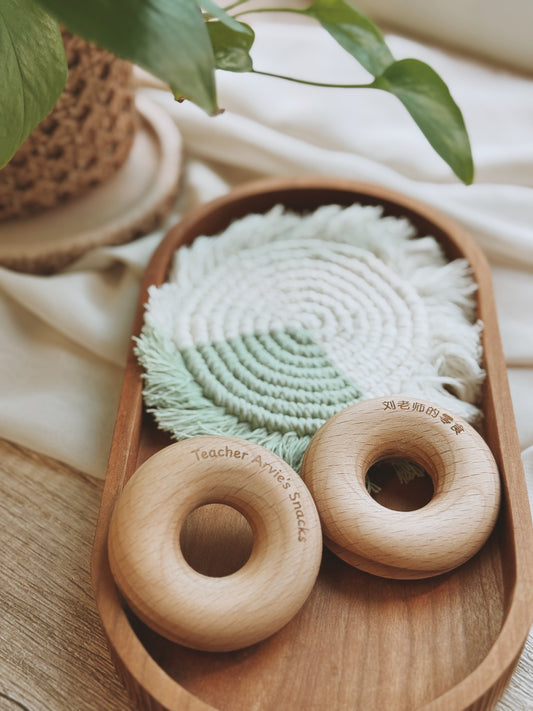 DOUGHNUT | Wooden Snack Seals [PO]