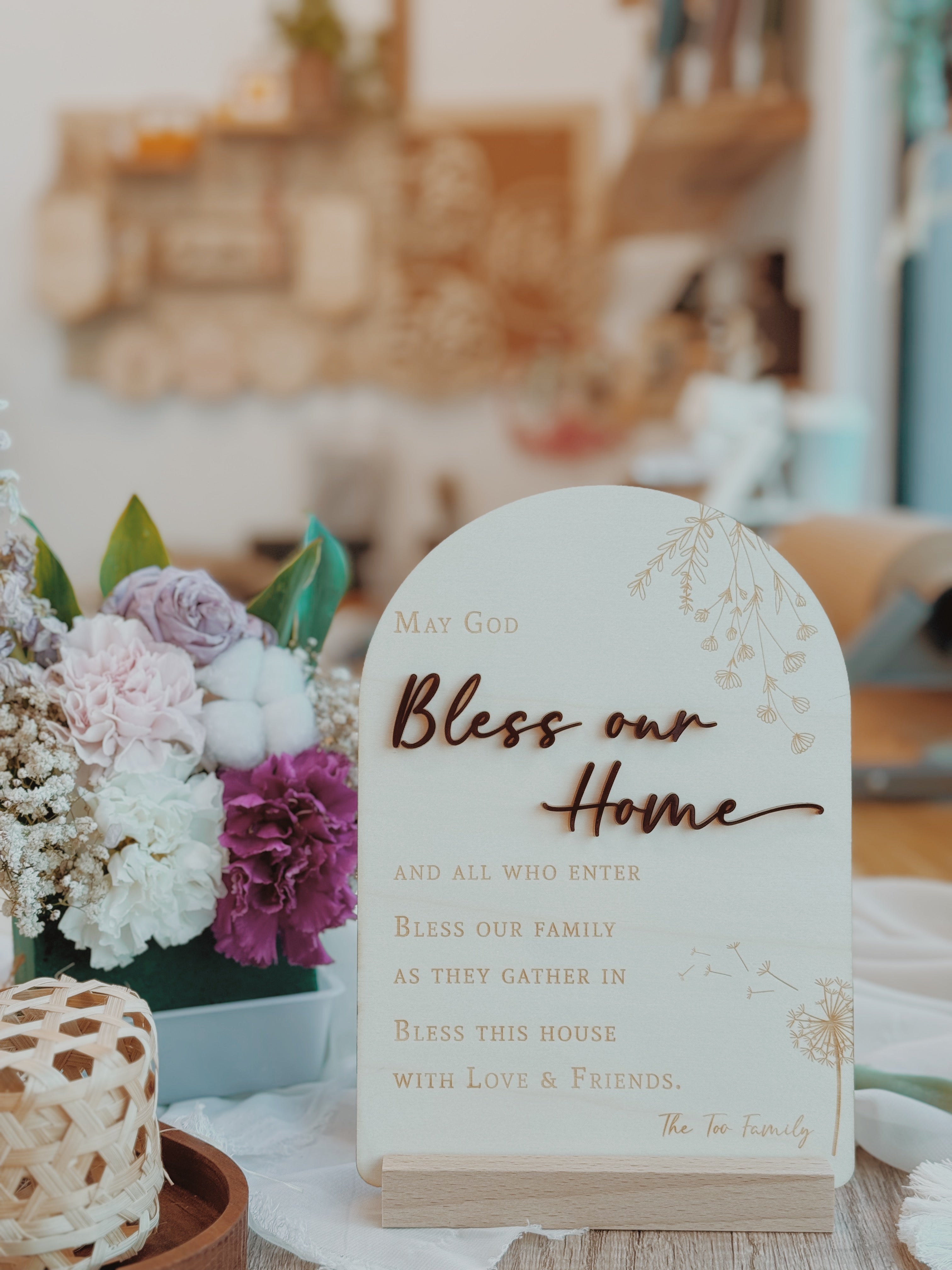 BLESS OUR HOME | Home Plaque