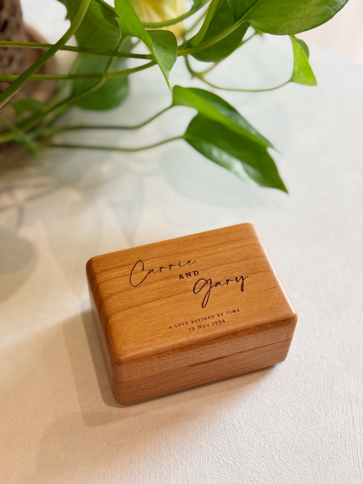 ETERNAL | Couple Rings Box