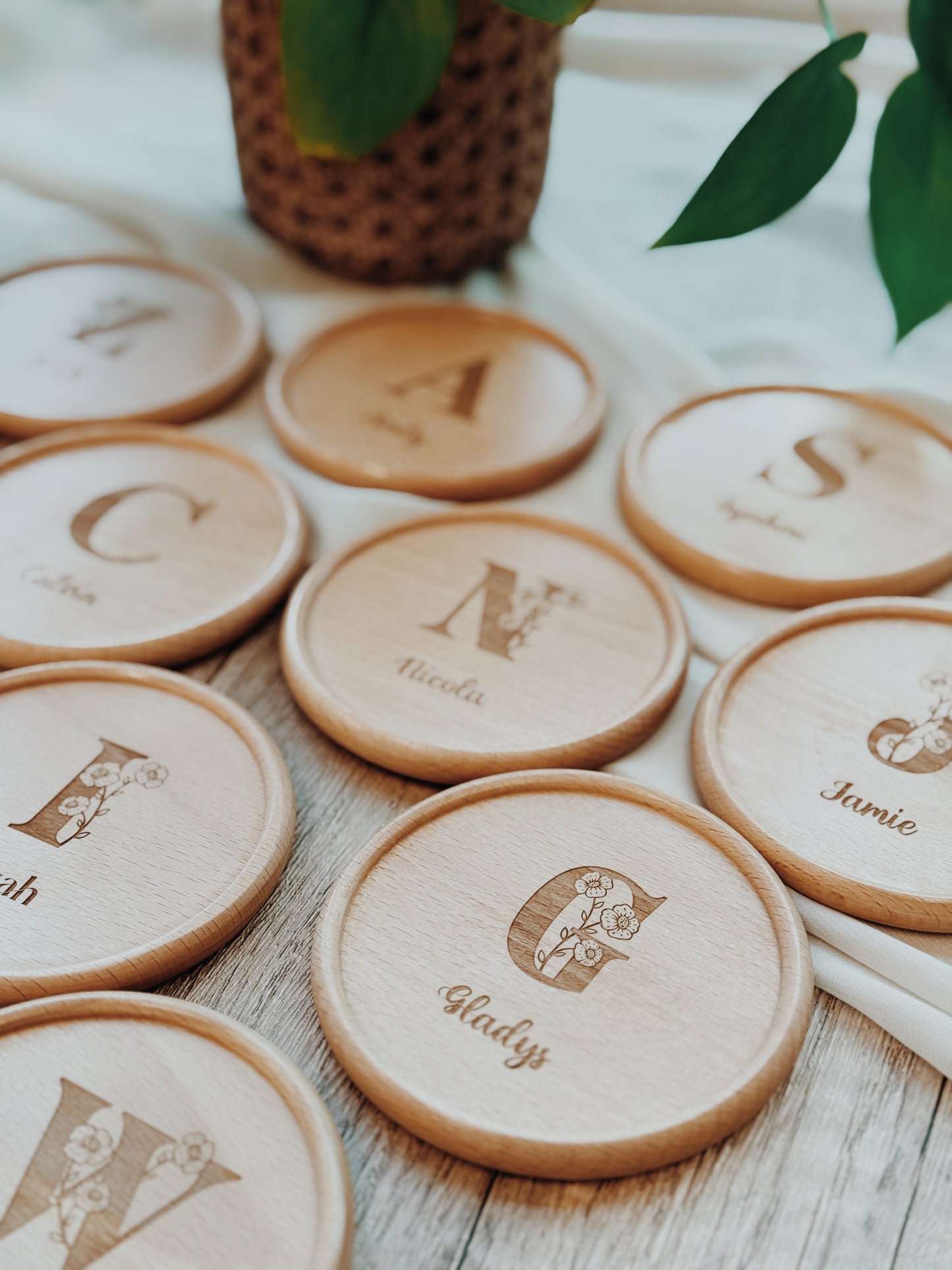 RIMMA | Coasters - Botanica Monogram