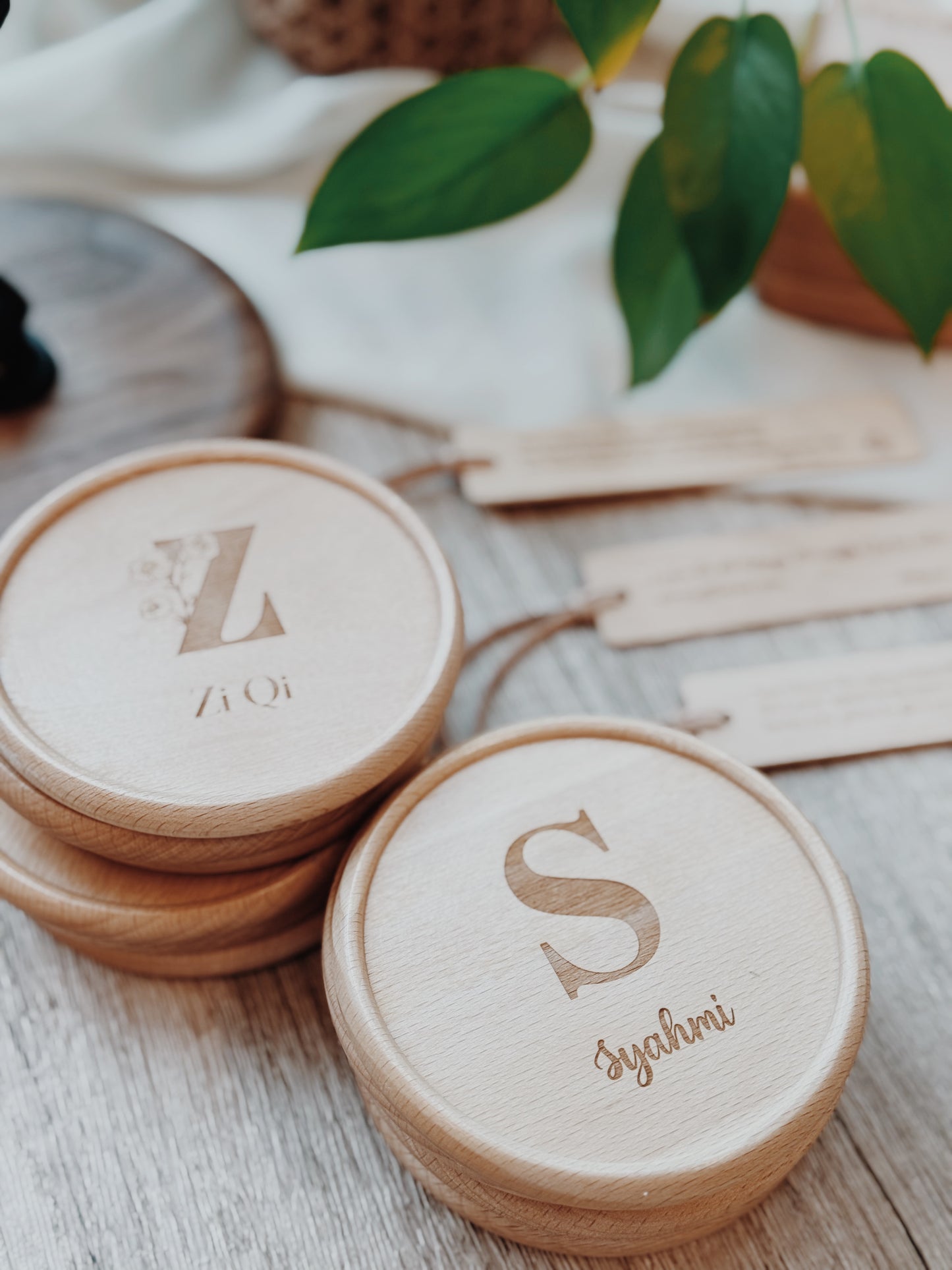 RIMMA | Coasters - Botanica Monogram