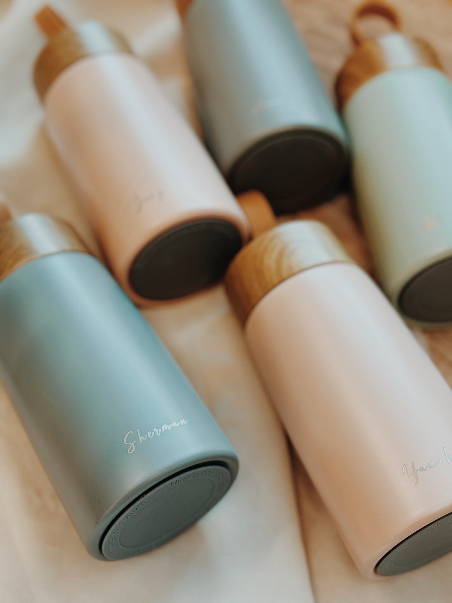 Mini Vacuum Insulated Tumbler – Custom Engraved for Door Gifts & Event Giveaways, Available in Grey, Mint & Peach