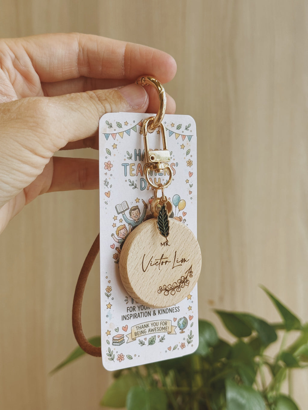 NAGOMI | Leaf Bag Charm