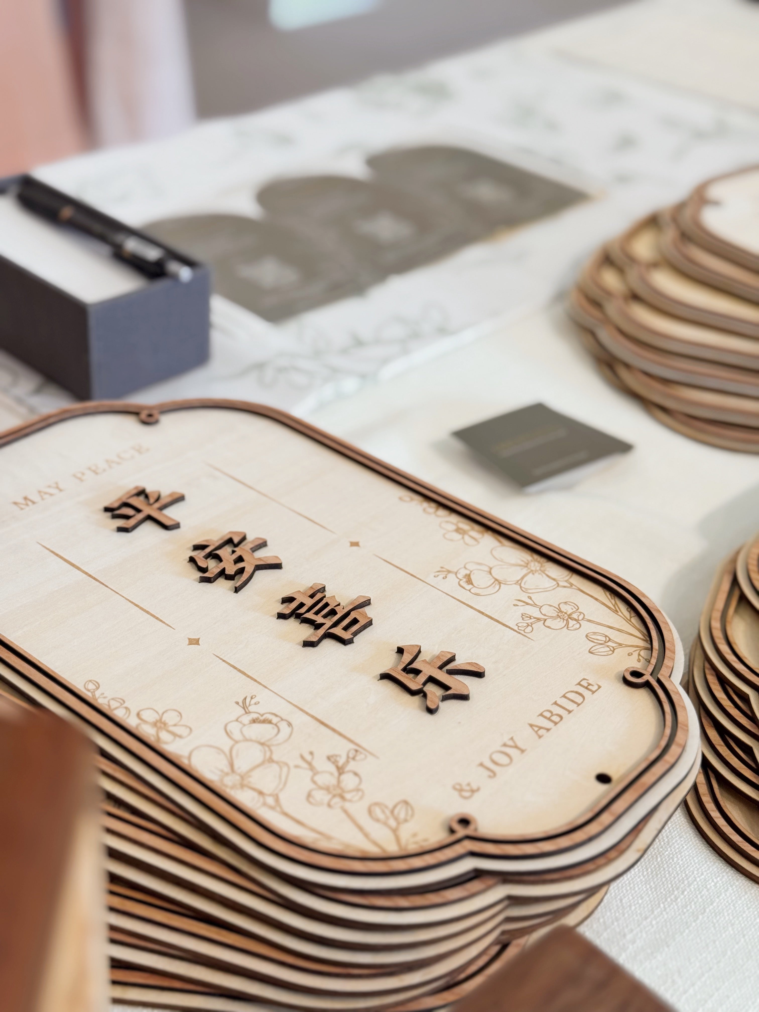 BLESSINGS | Wall Plaque Ready Pieces
