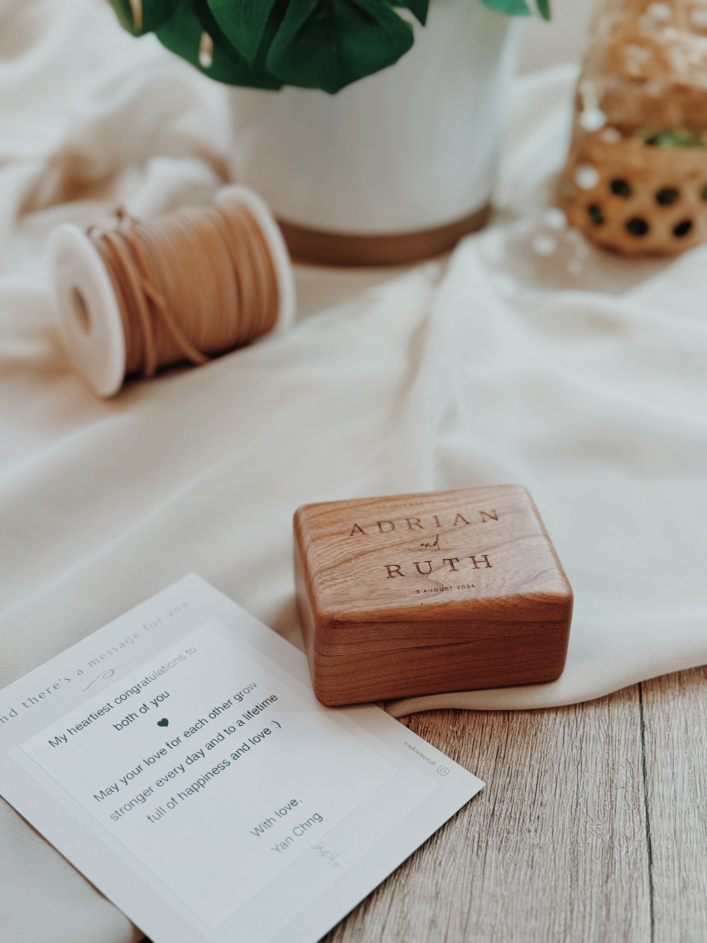 ETERNAL | Couple Rings Box