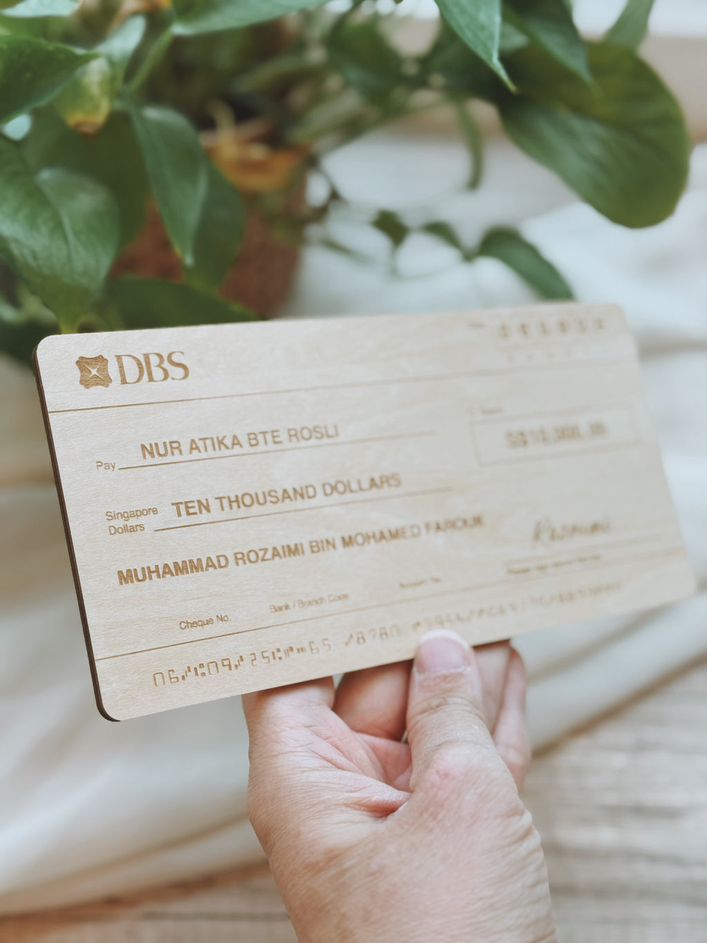 IKRAR | Cheque Hantaran