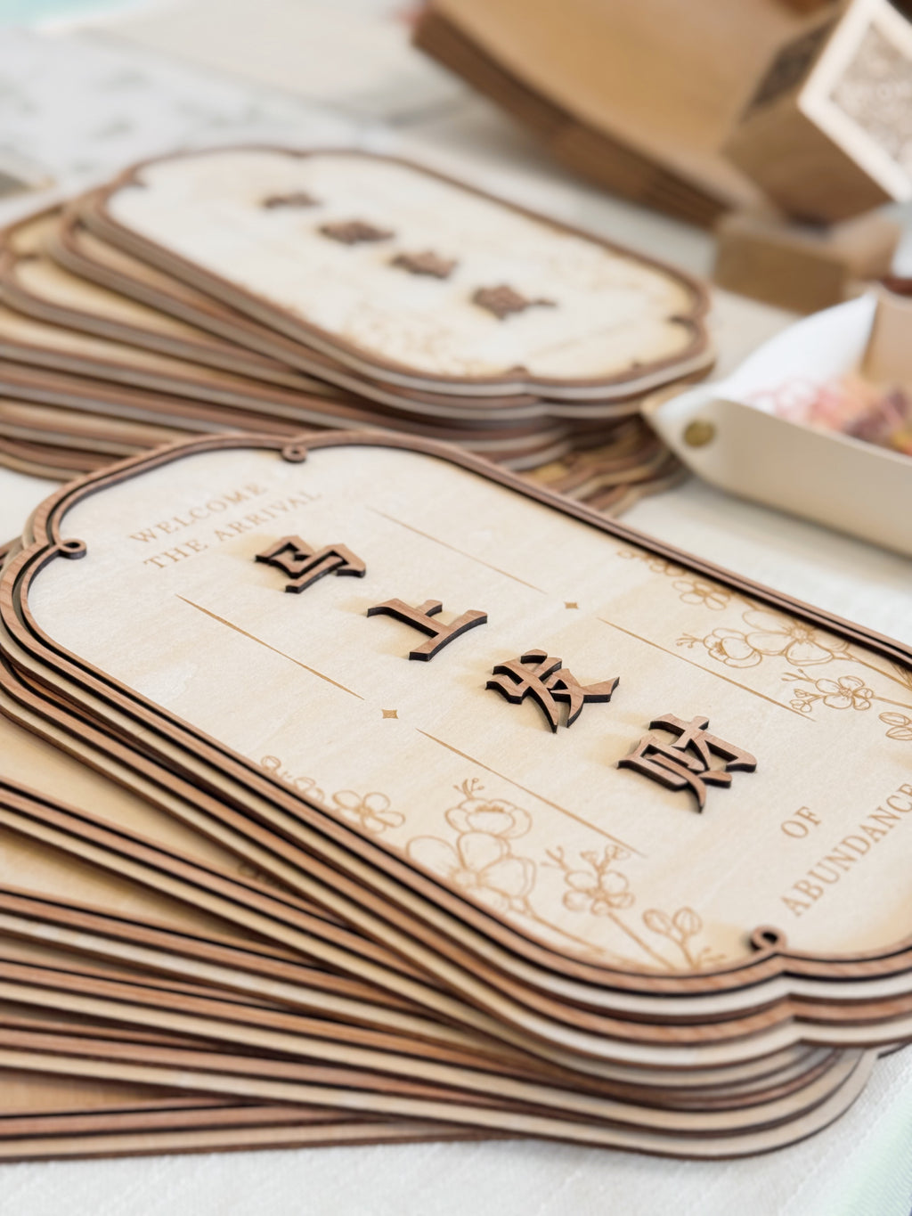 BLESSINGS | Wall Plaque Ready Pieces