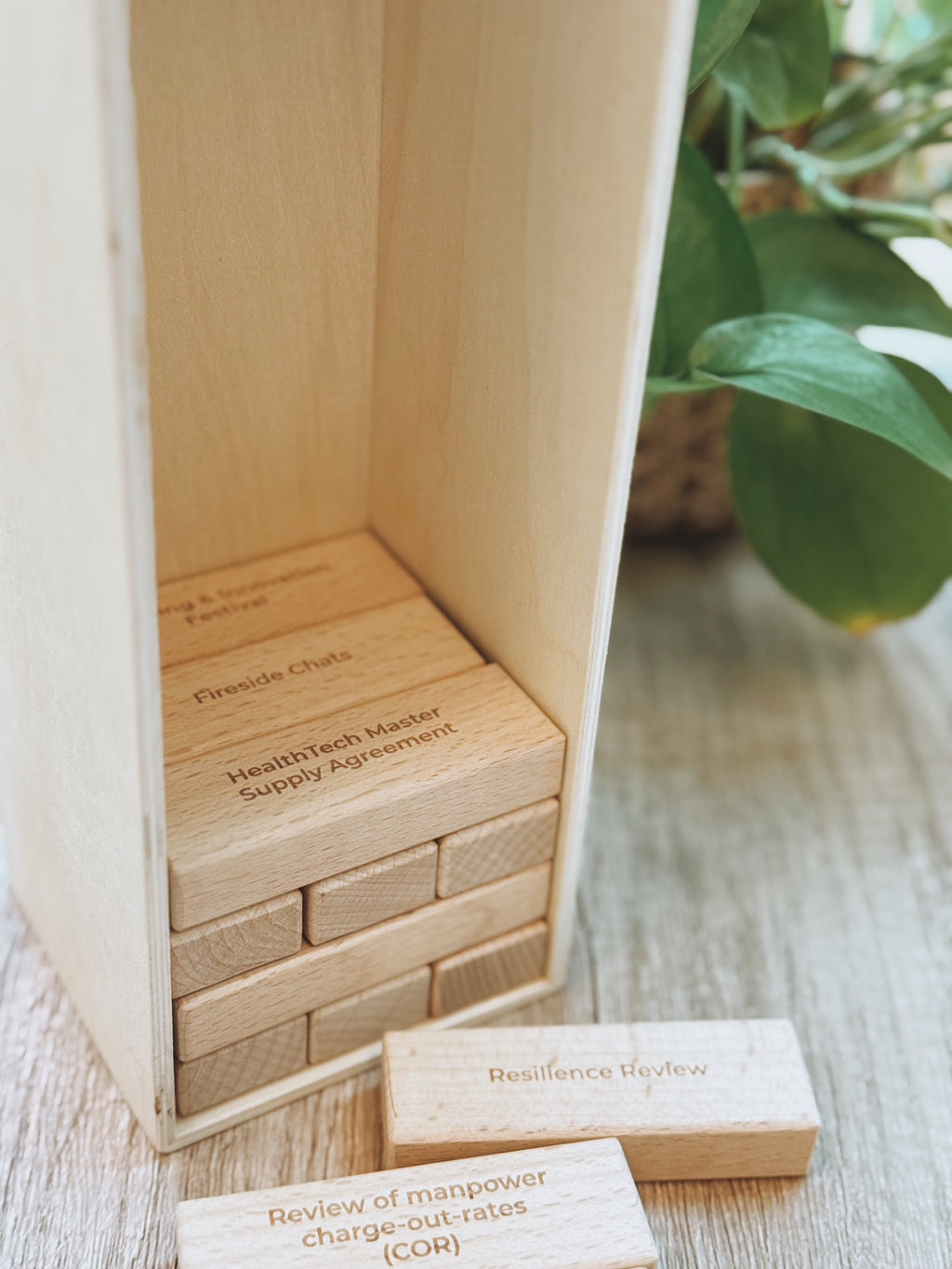 STACKED | Wooden Jenga Set [PO]