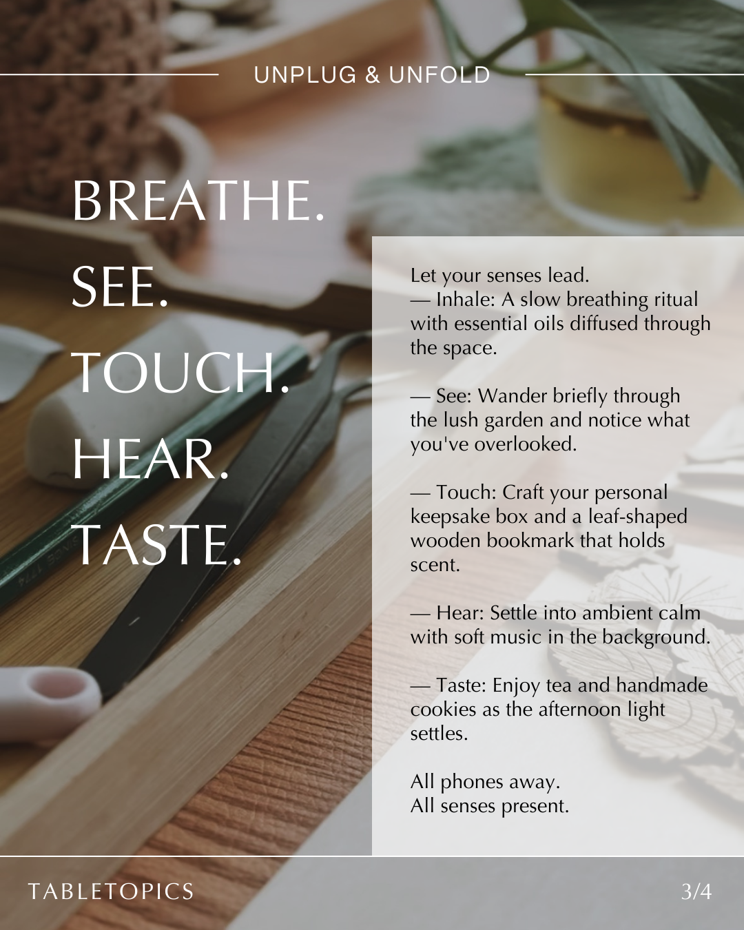 Unplug & Unfold: A Phone-Free Retreat