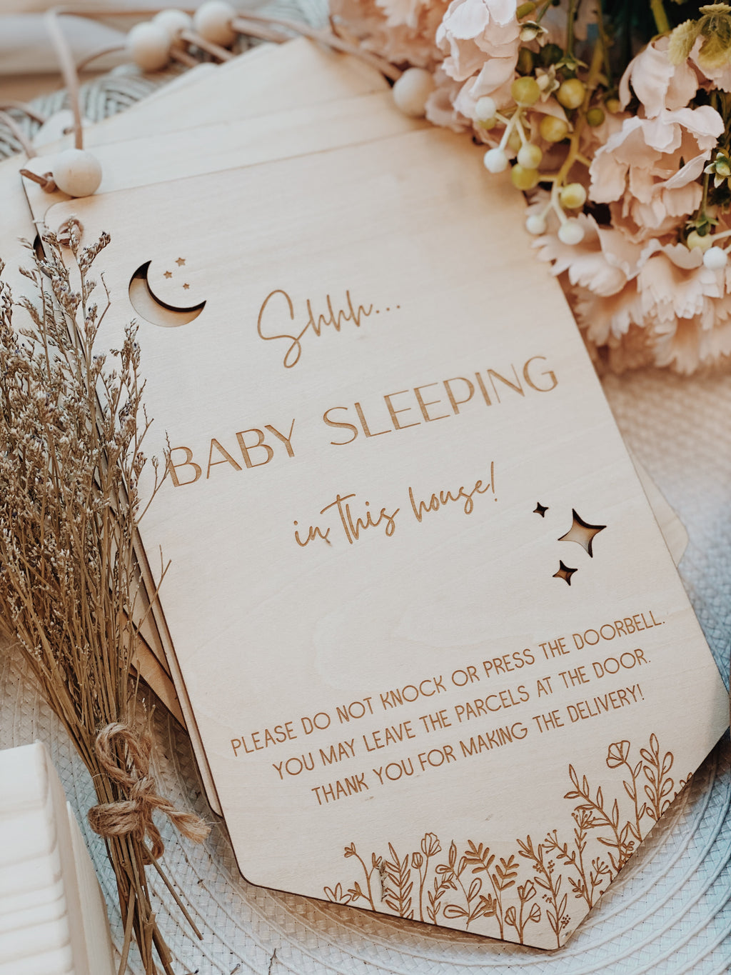 BABY SLEEPING | Door Sign