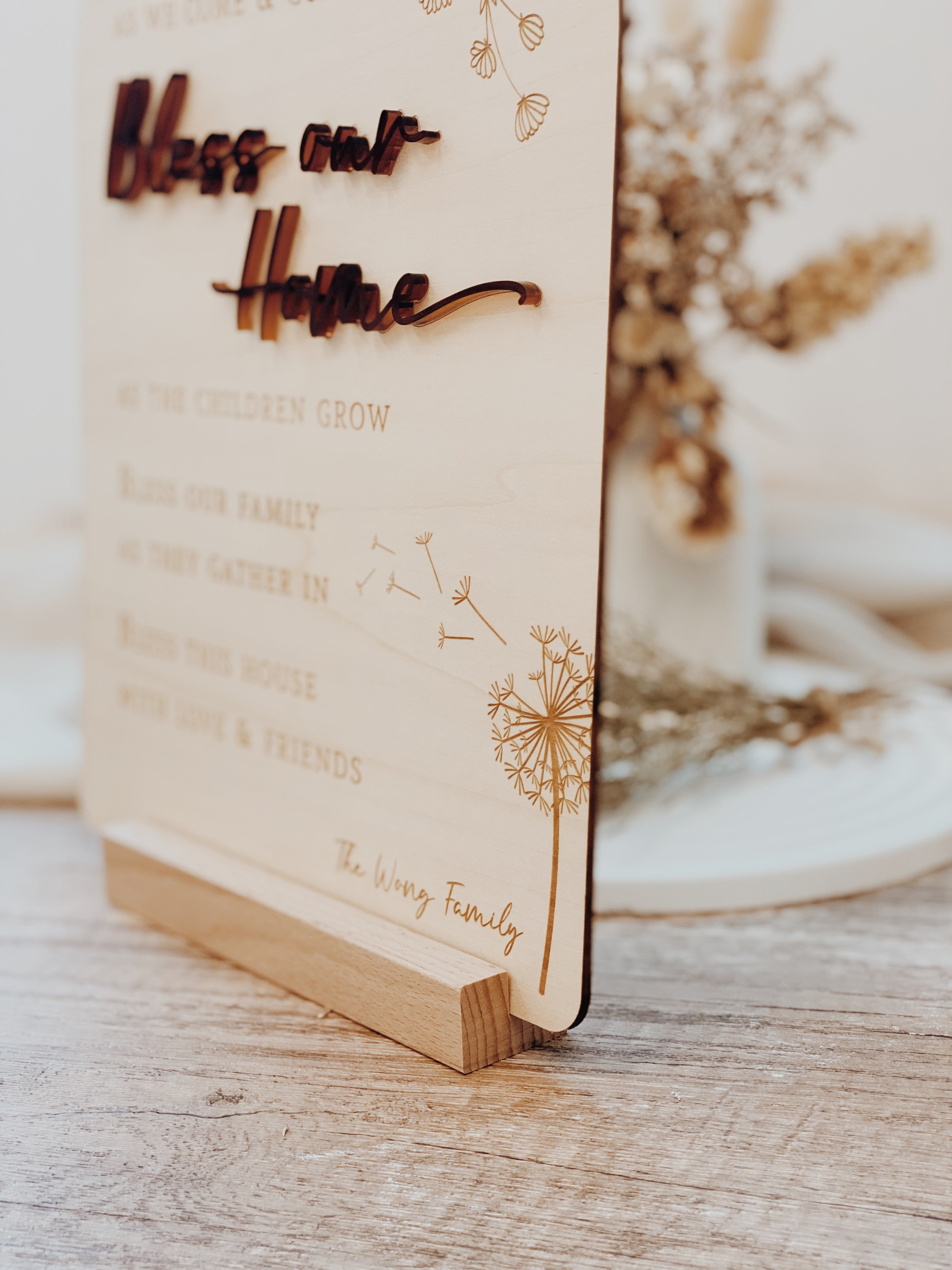 BLESS OUR HOME | Home Plaque