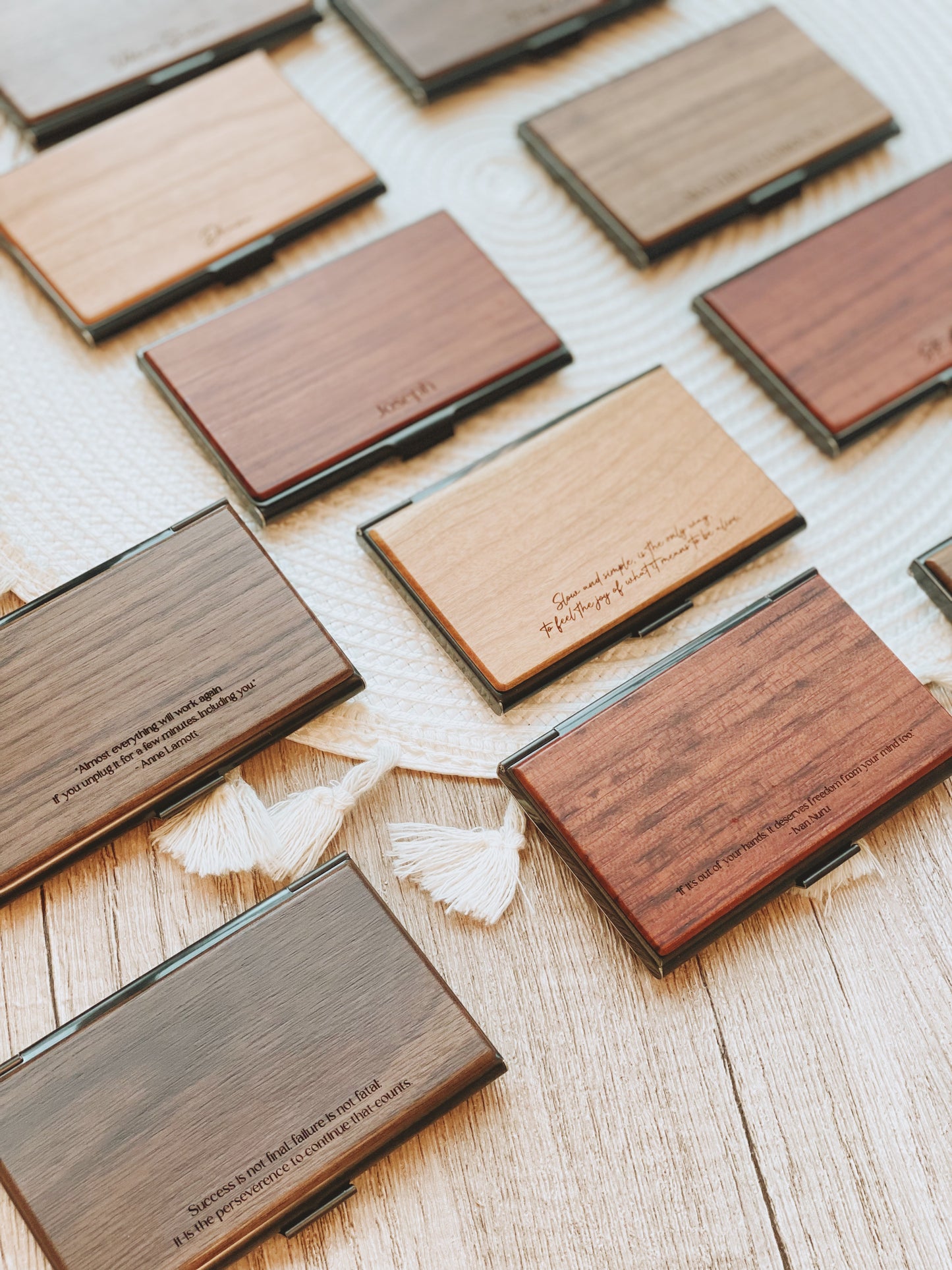 Personalized Engraved Wooden Gift - Custom Name and Message
