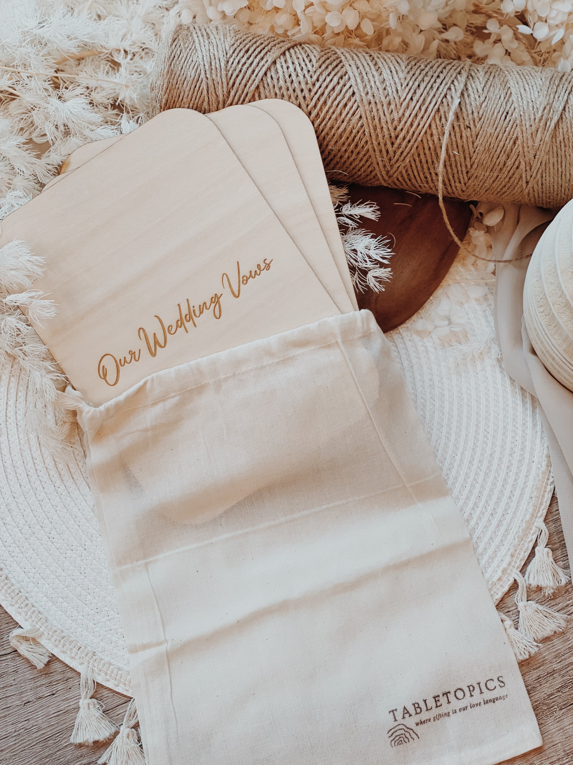 Personalized Wedding Vows Engraved on Wooden Boards – Timeless Keepsake for Couples & Ceremonies