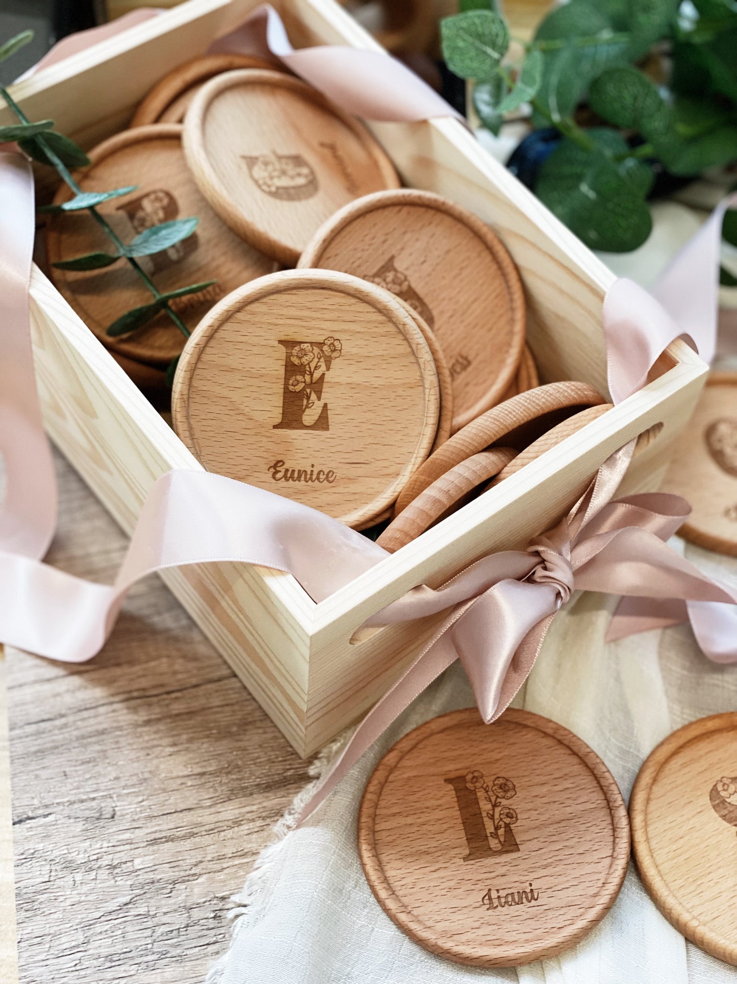 RIMMA | Coasters - Botanica Monogram